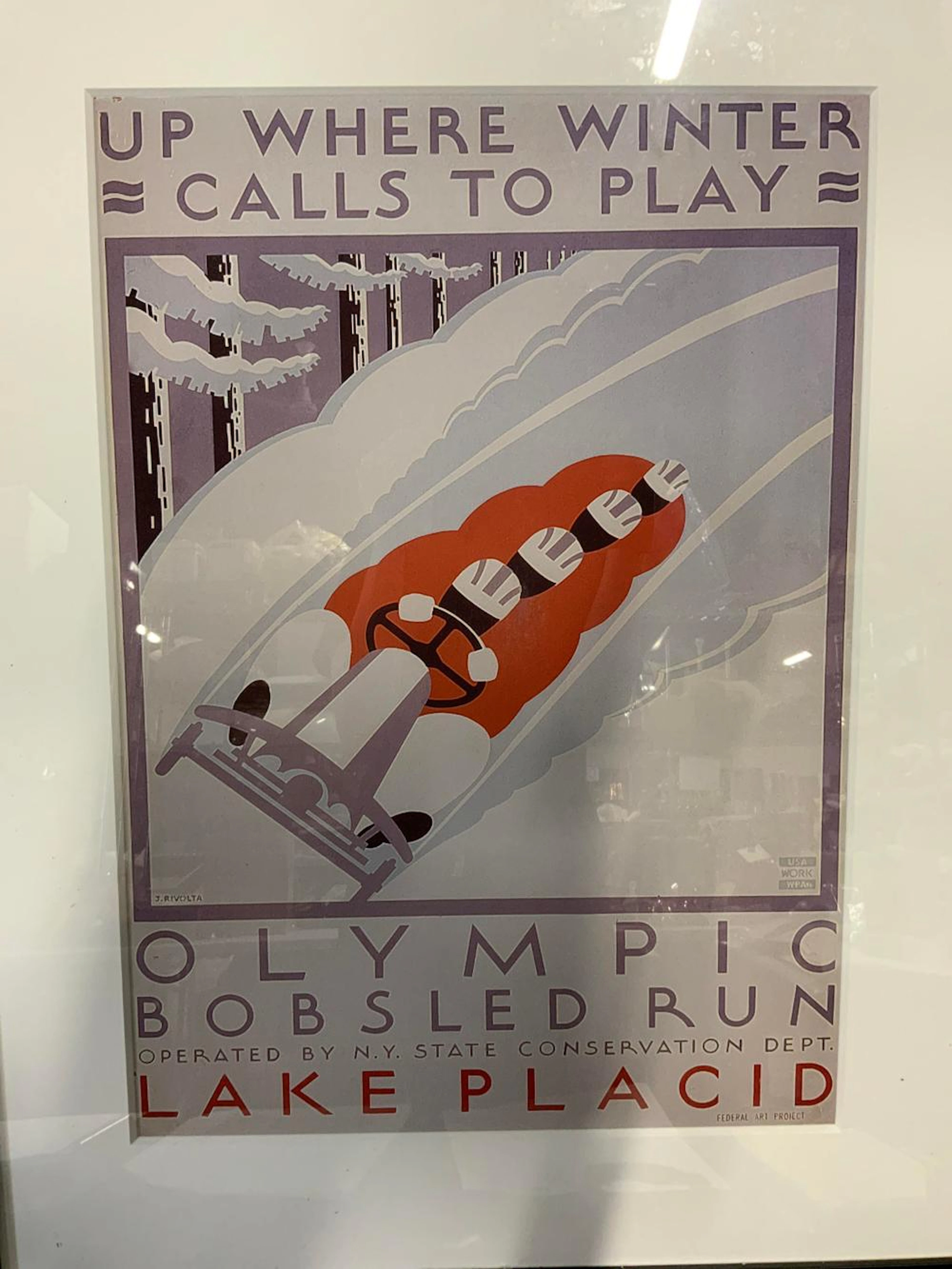 JACK RIVOLTA Silkscreen Promotional Poster