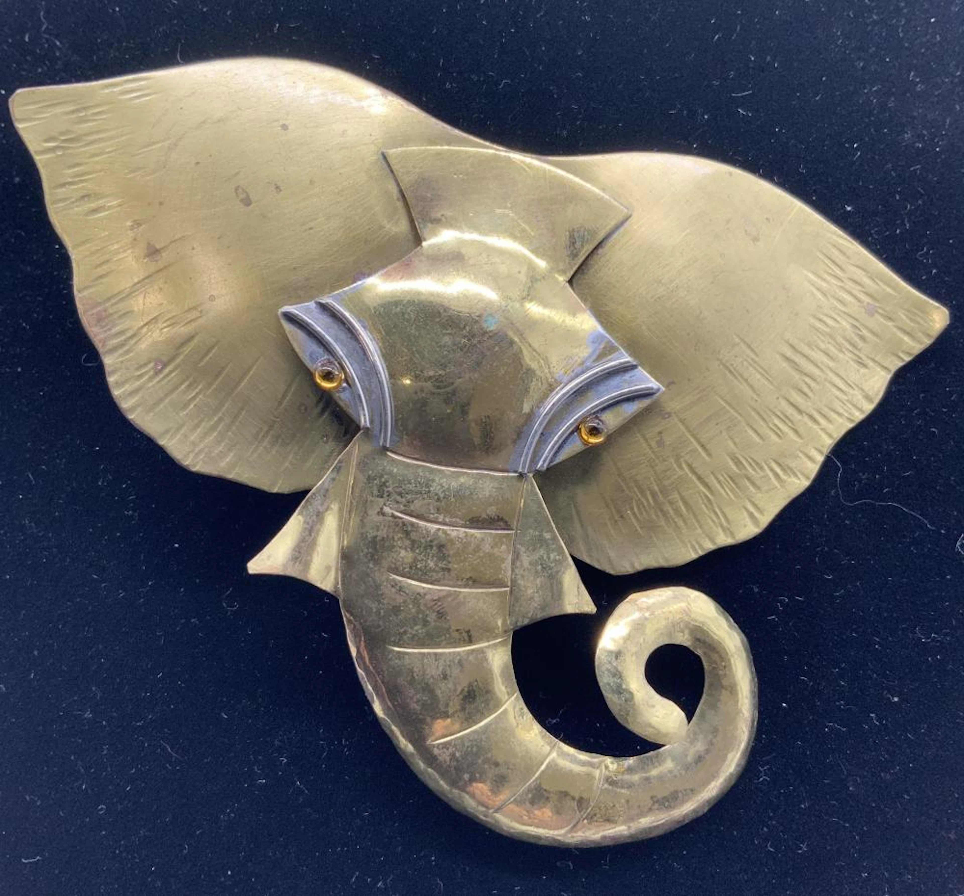 FABRICE PARIS BRASS ELEPHANT PI