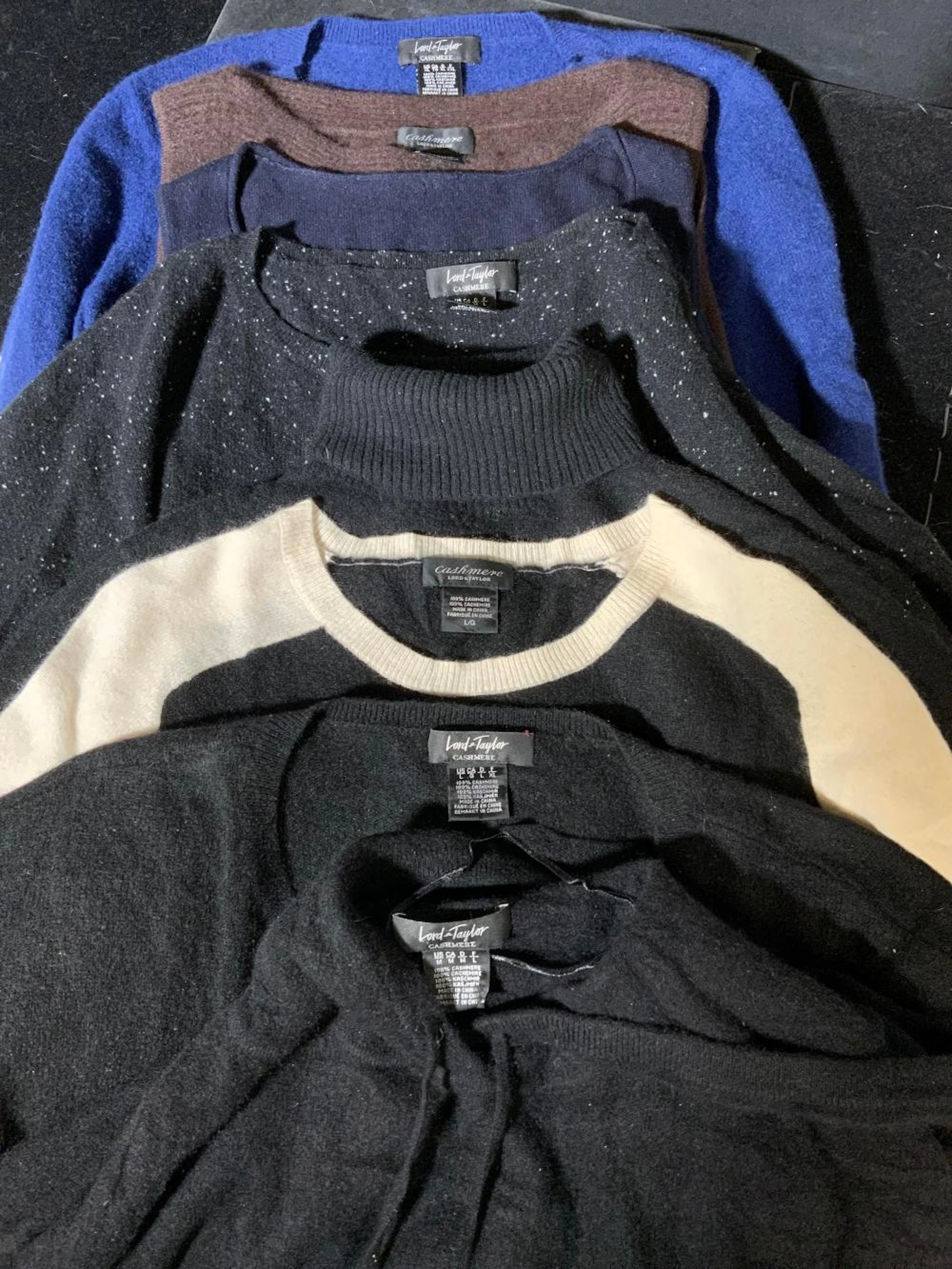 Group Lot 8 Cashmere Women?s Tops