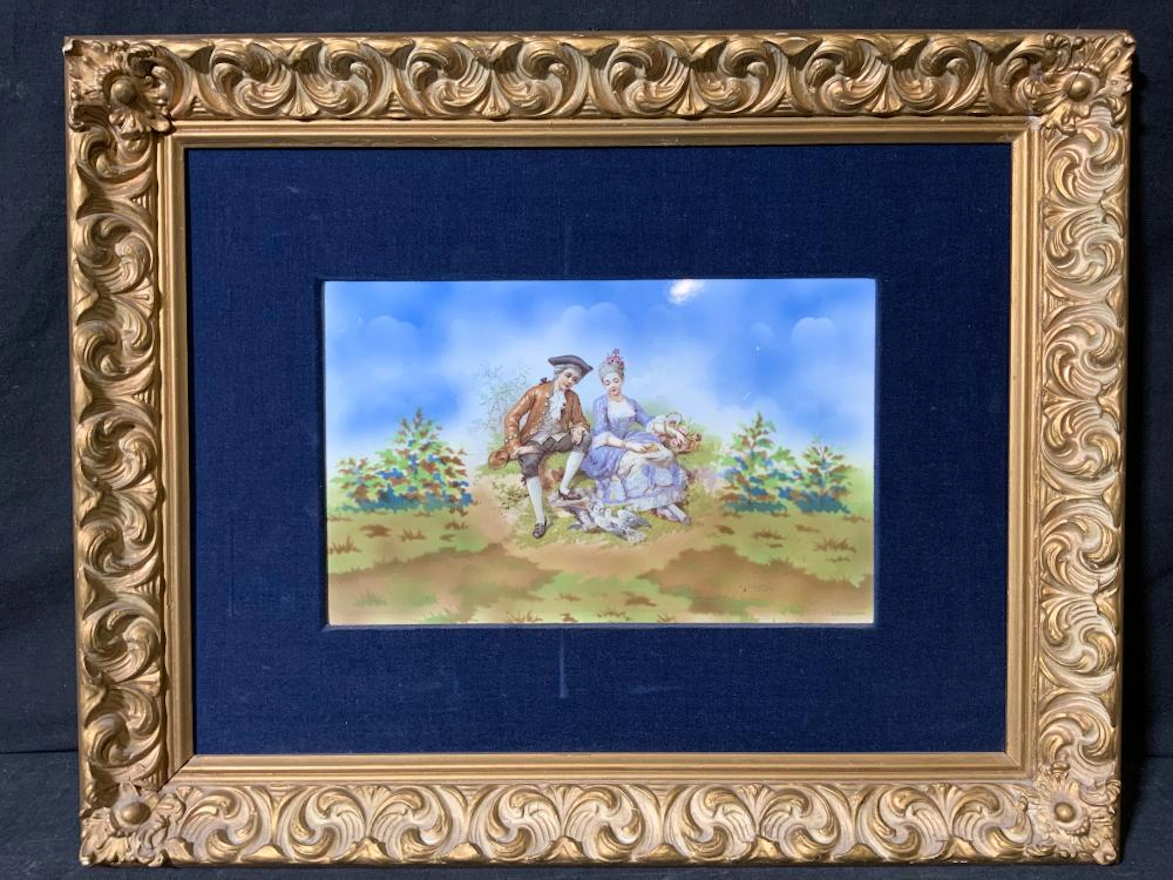LOUIS Meeting in the Meadow Serigraph