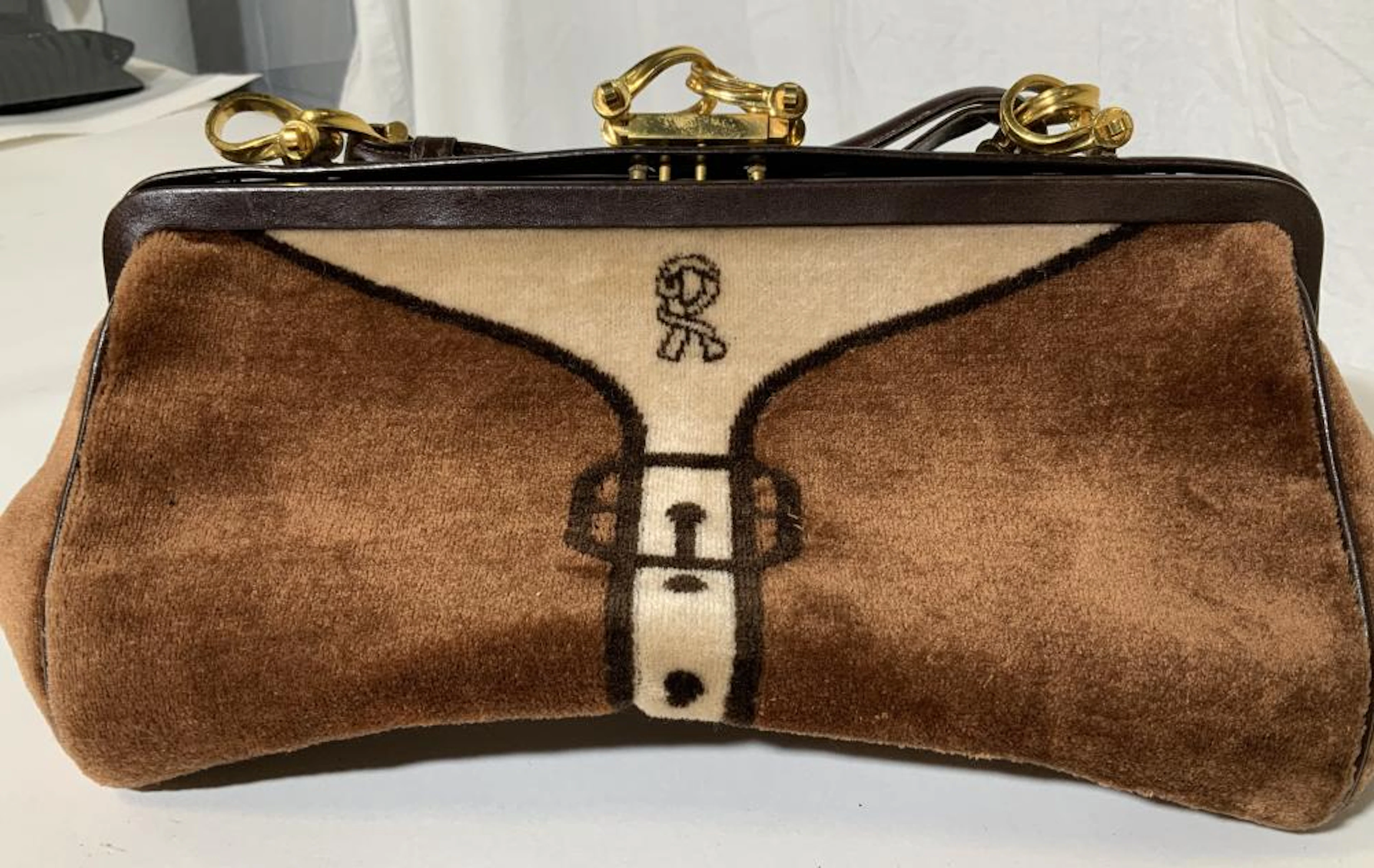 Roberta diCamerino Bagonghi Doctor Bag Purse Italy