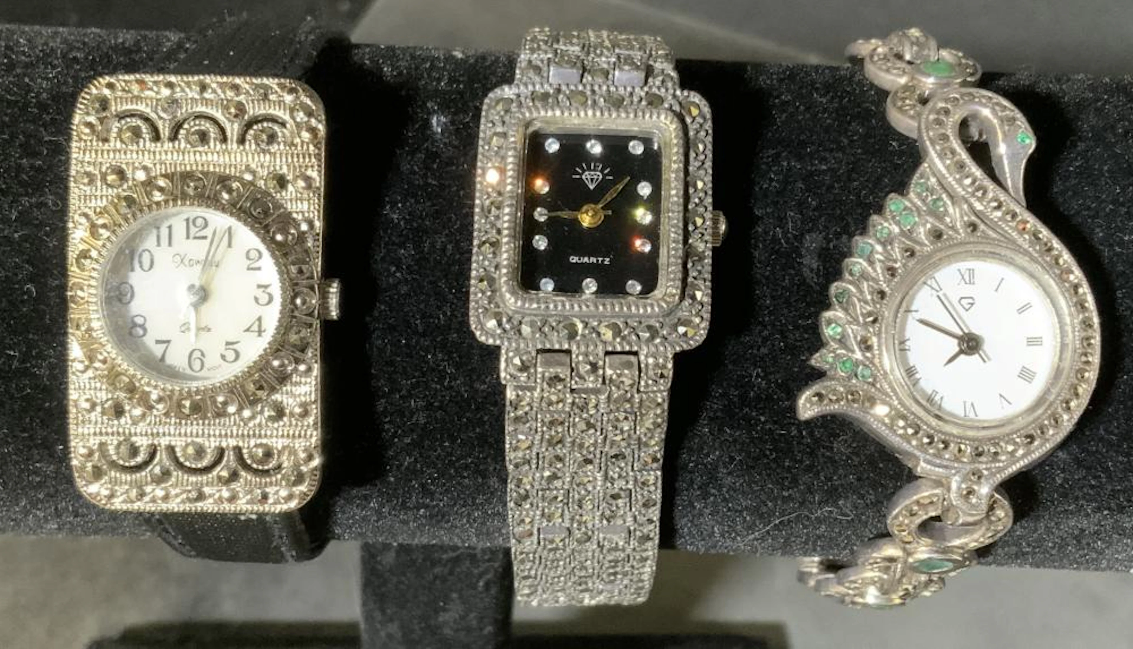 Group Lot 3 Womens Wristwatches