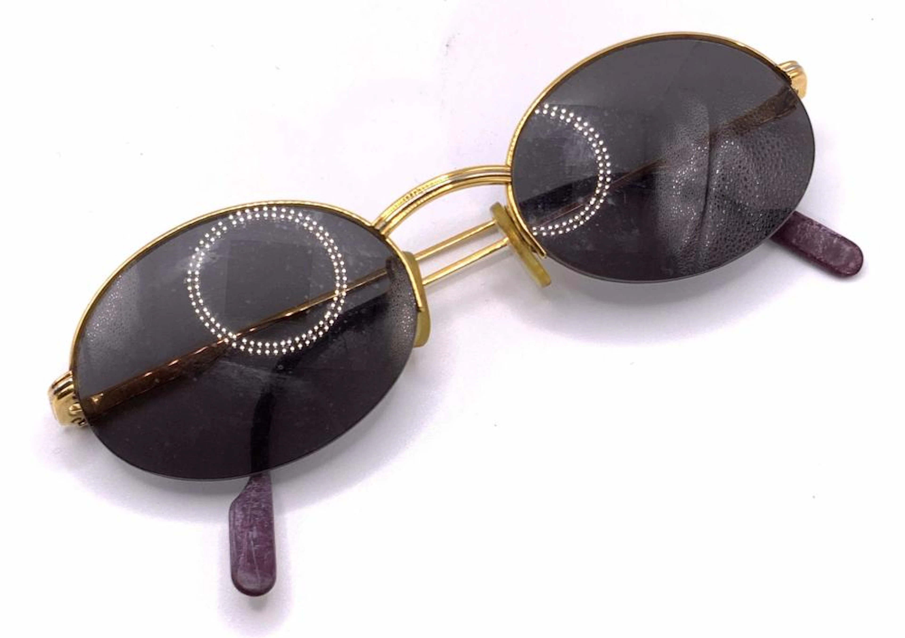 CARTIER ST. HONORE SIGNED VINTAGE SUNGLASSES