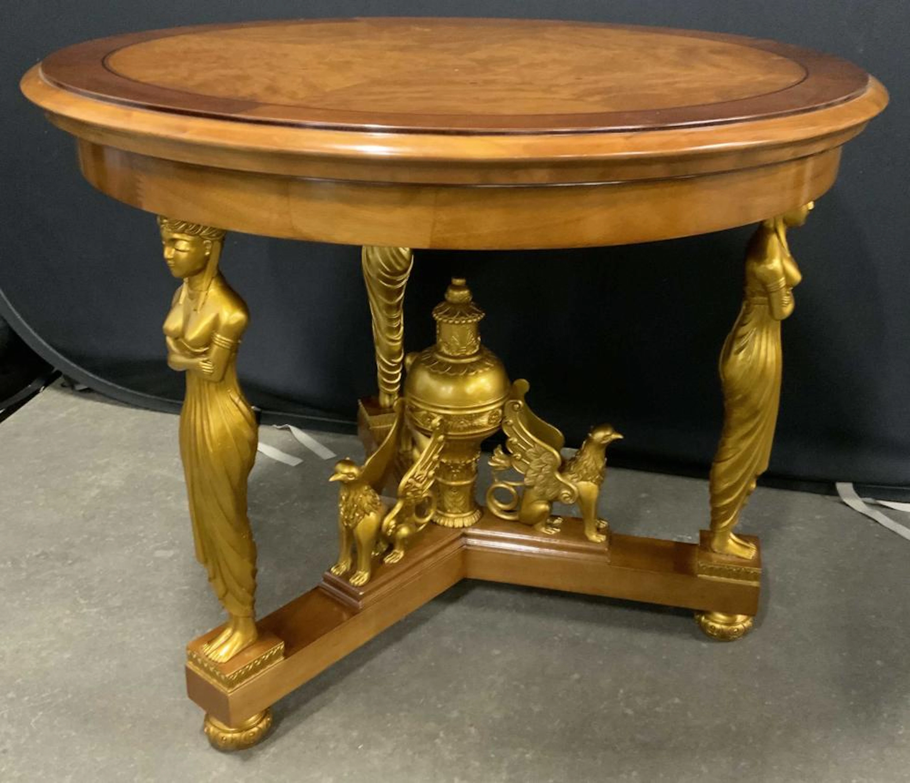 Regency Style Wooden Center Table