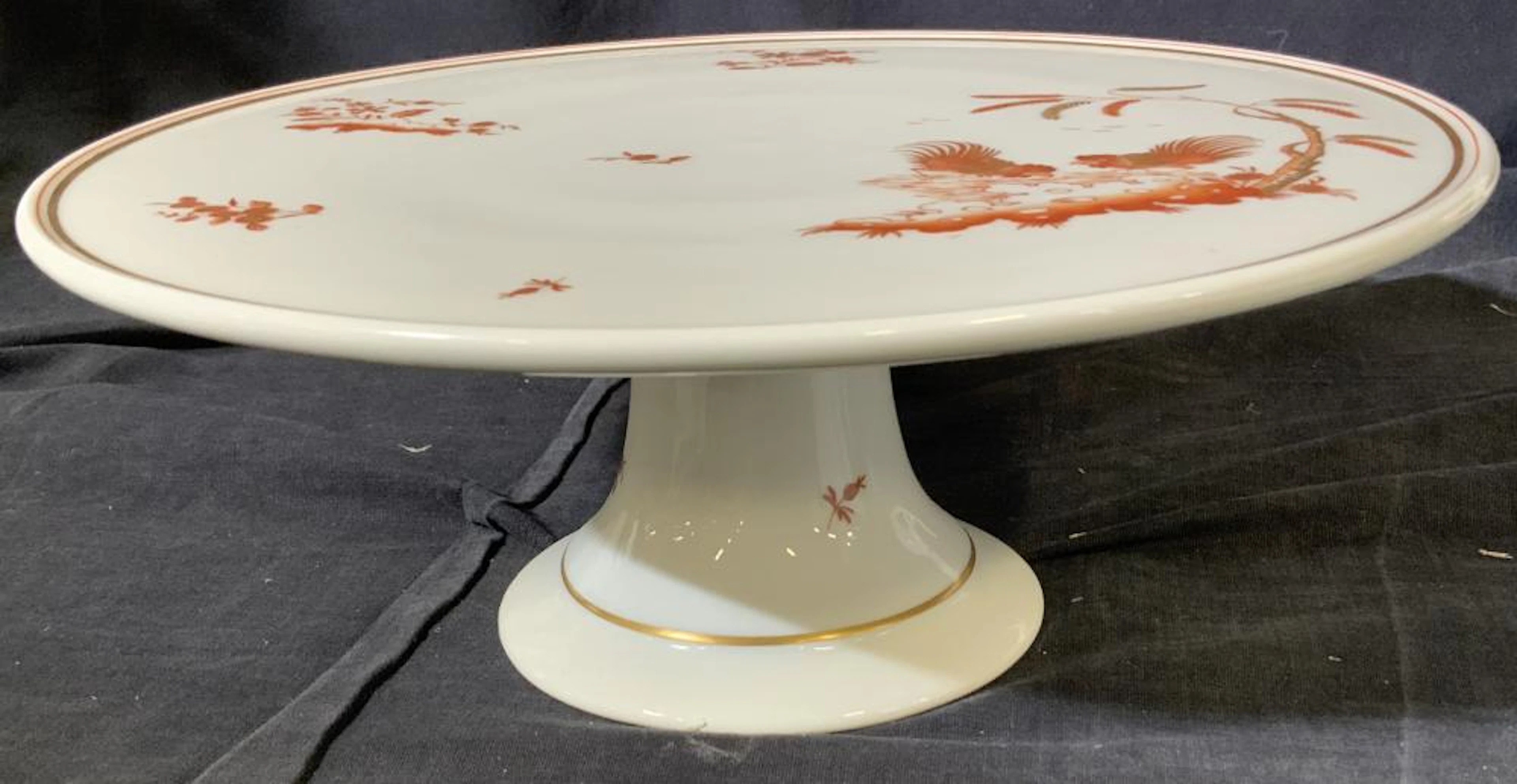 RICHARD GINORI Asian Porcelain Tazza, Italy