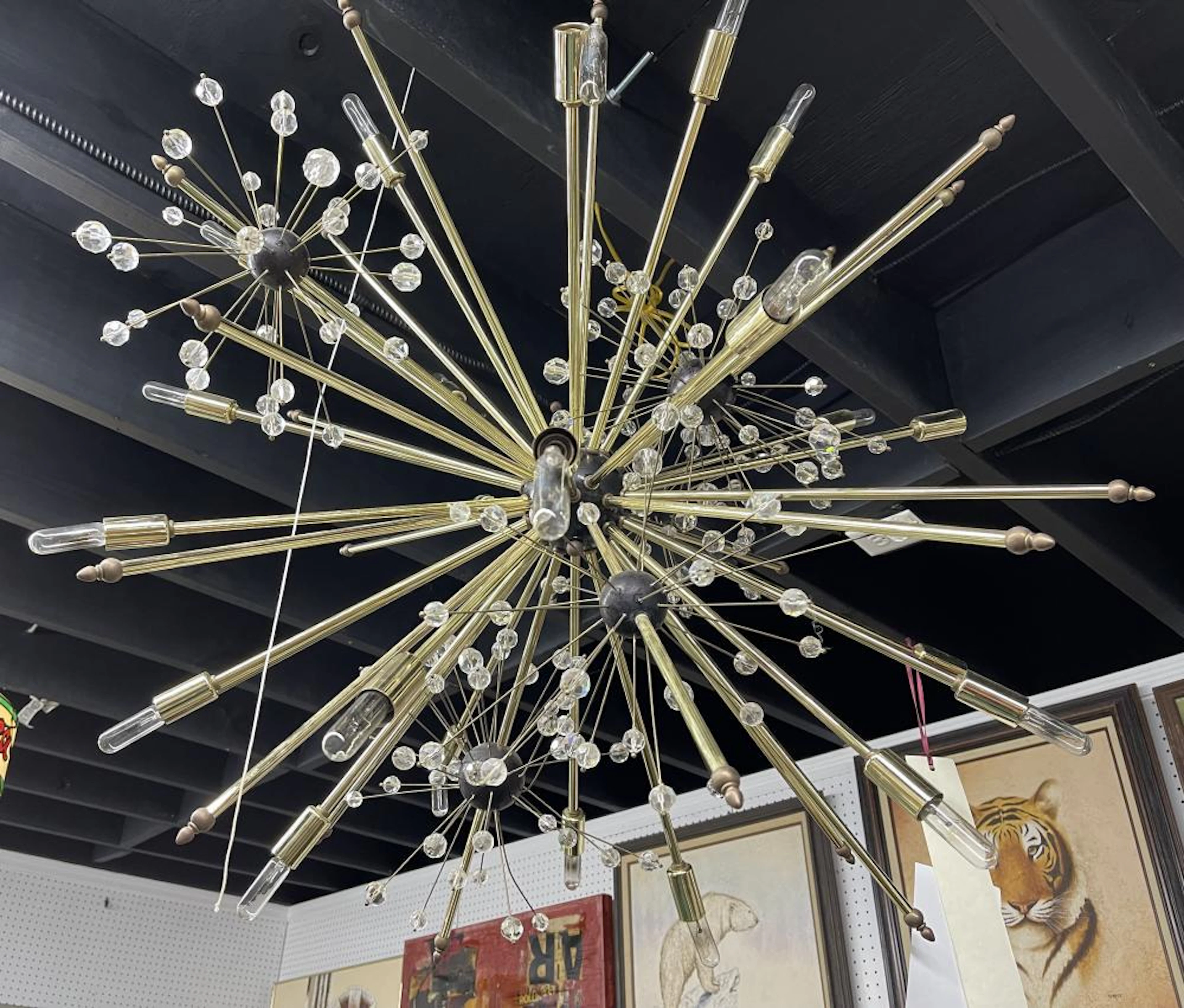 MCM LOU BLASS Etoile Style Chandelier