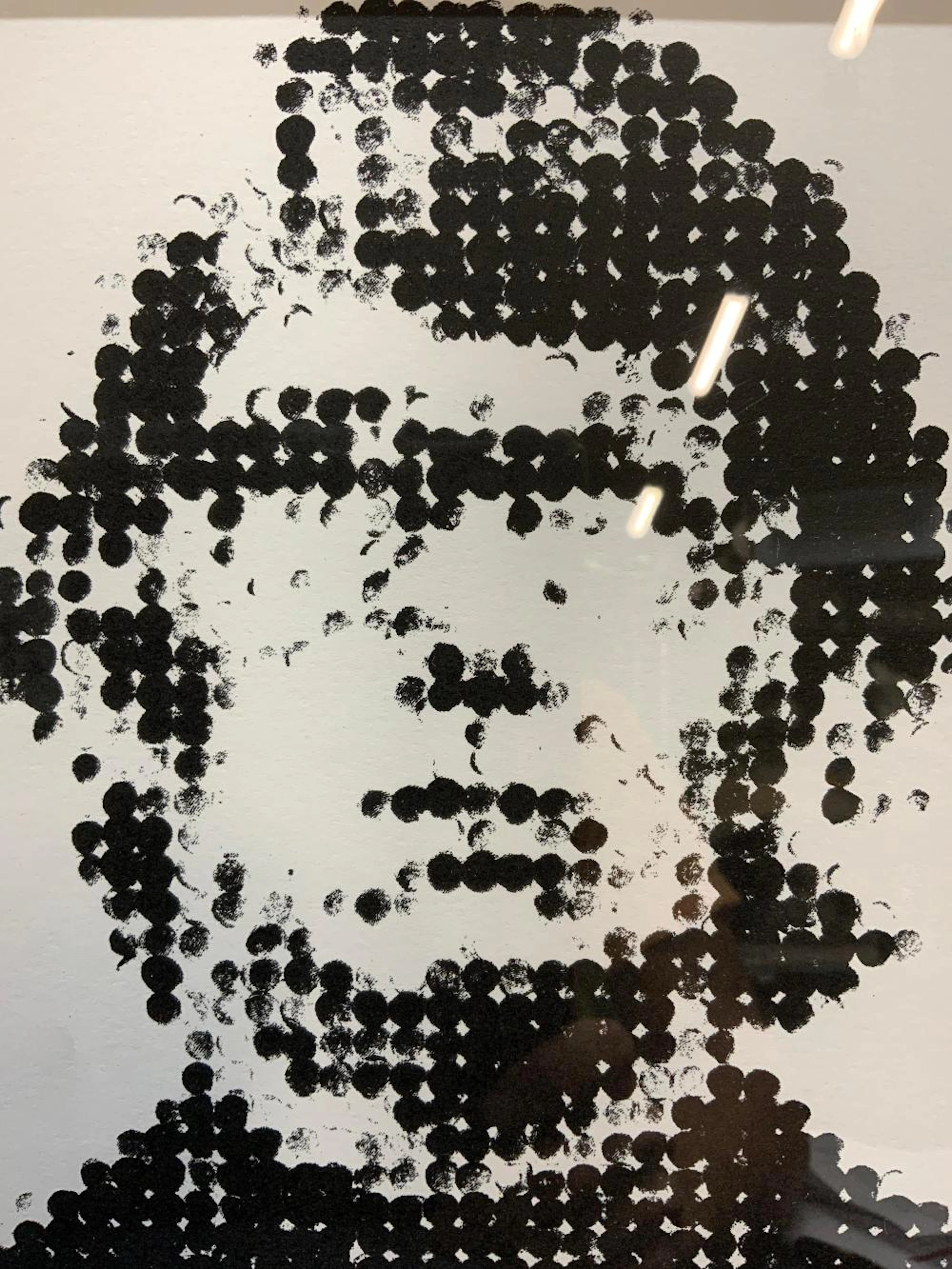 ATTR CHUCK CLOSE Signed Lithograph of Keith