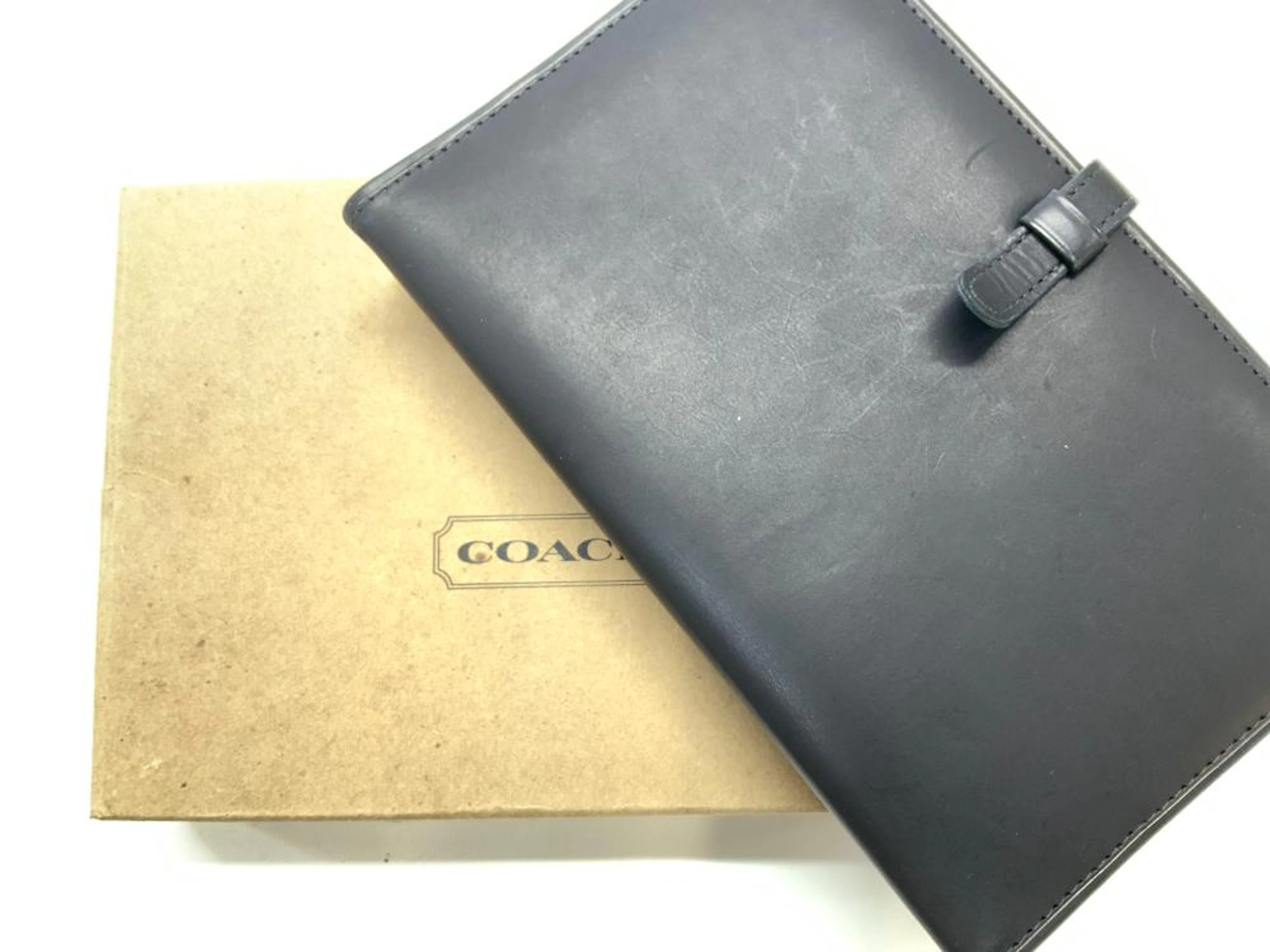 COACH Calf Leather Organizer/ Address Book,NIB