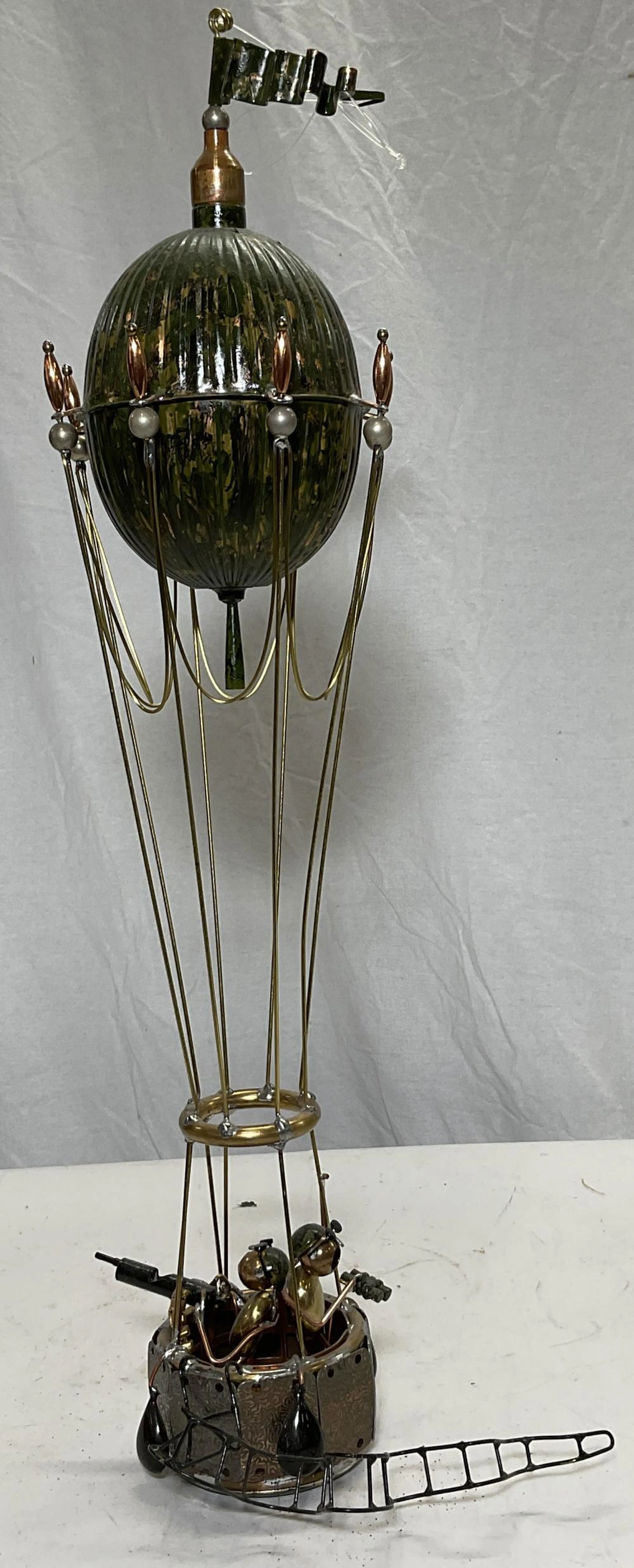 Repurposed Metal Assemblage Sculpture