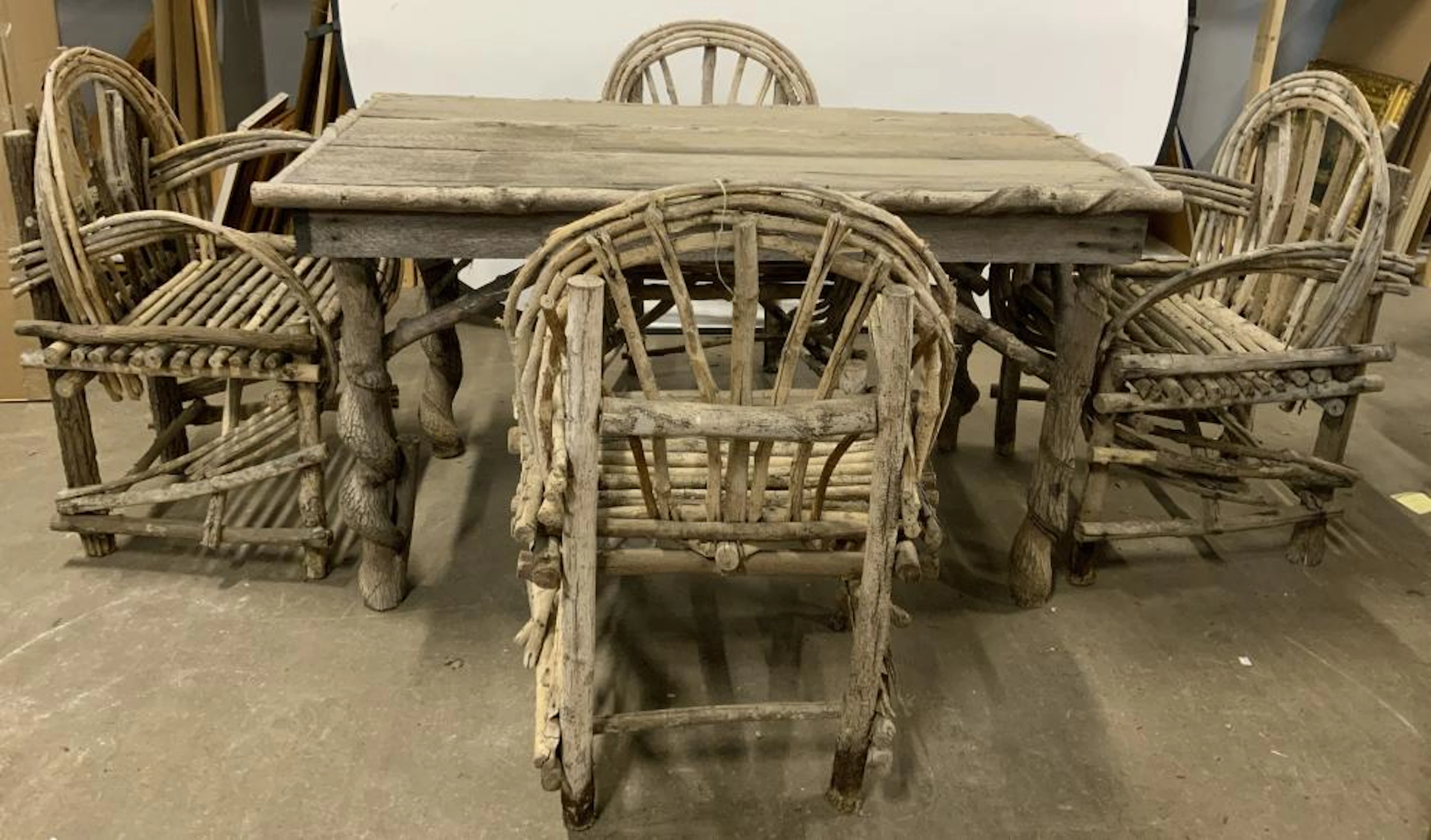 Set 5 Adirondack Table & Chair Set