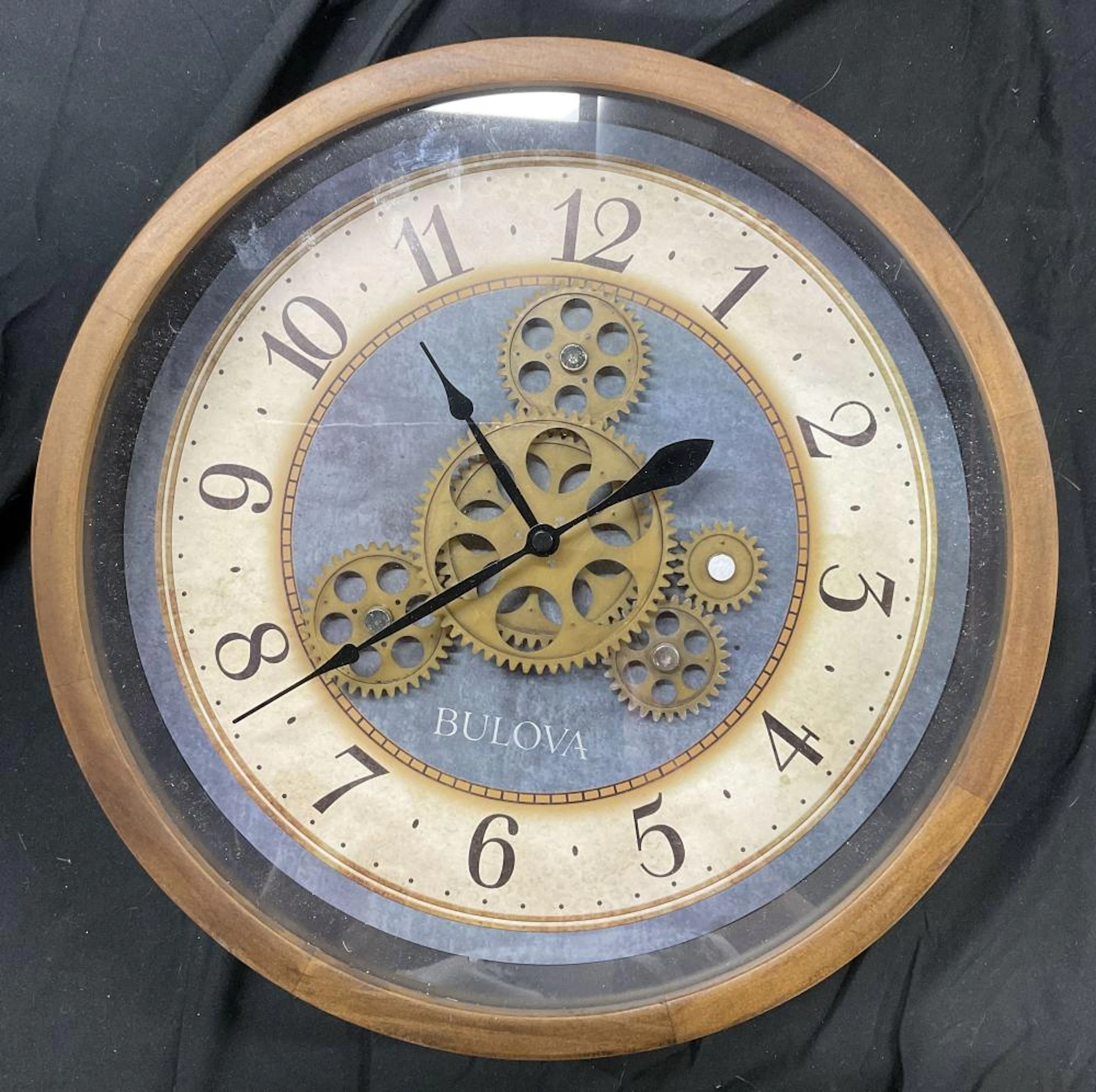 BULOVA Steam Punk Motif Wall Clock