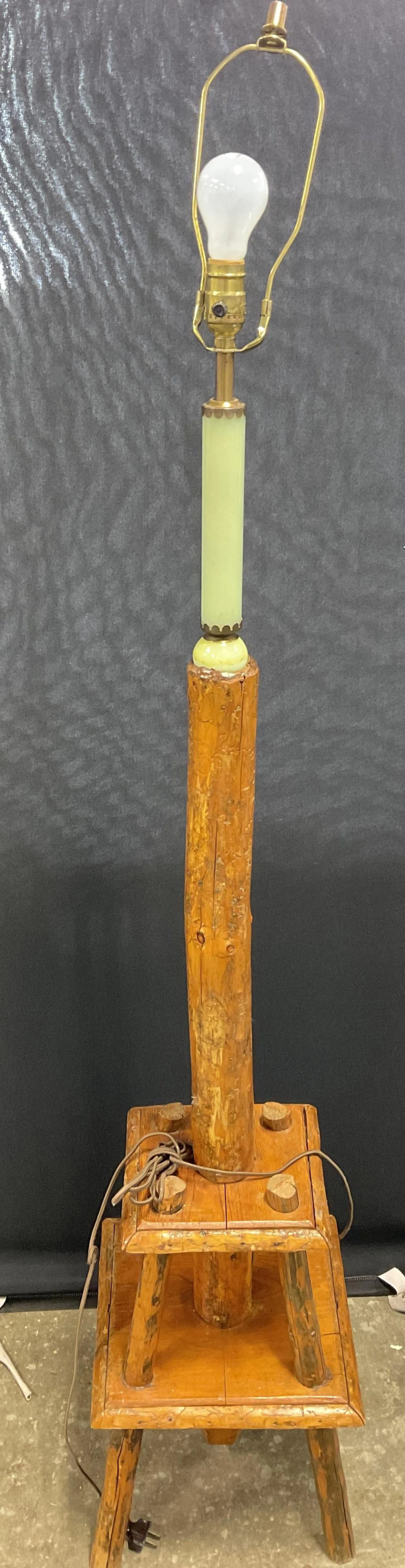 Adirondack Style Floor Lamp