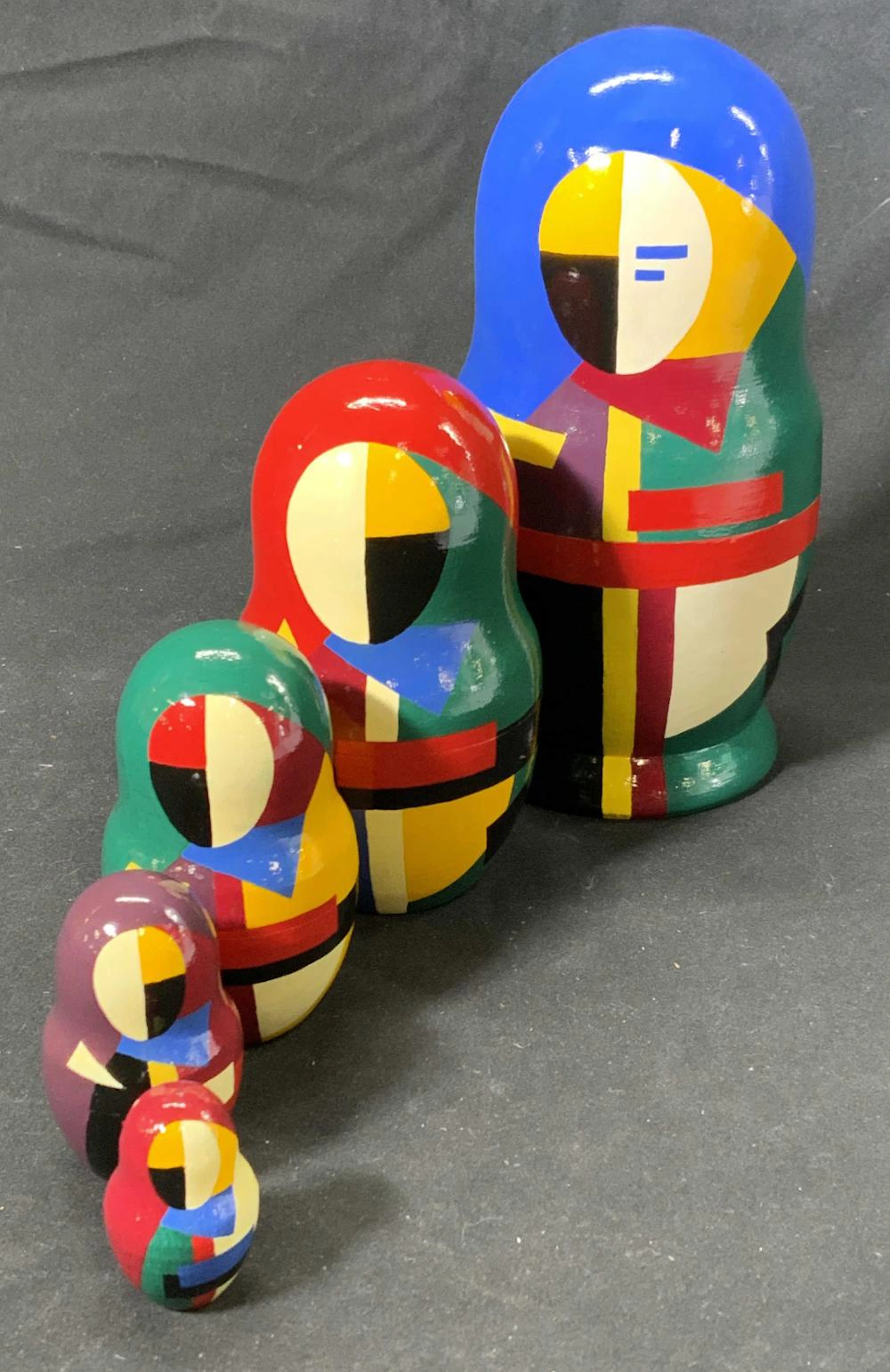 Morosova MALEVICH Matryoshka Nesting Dolls