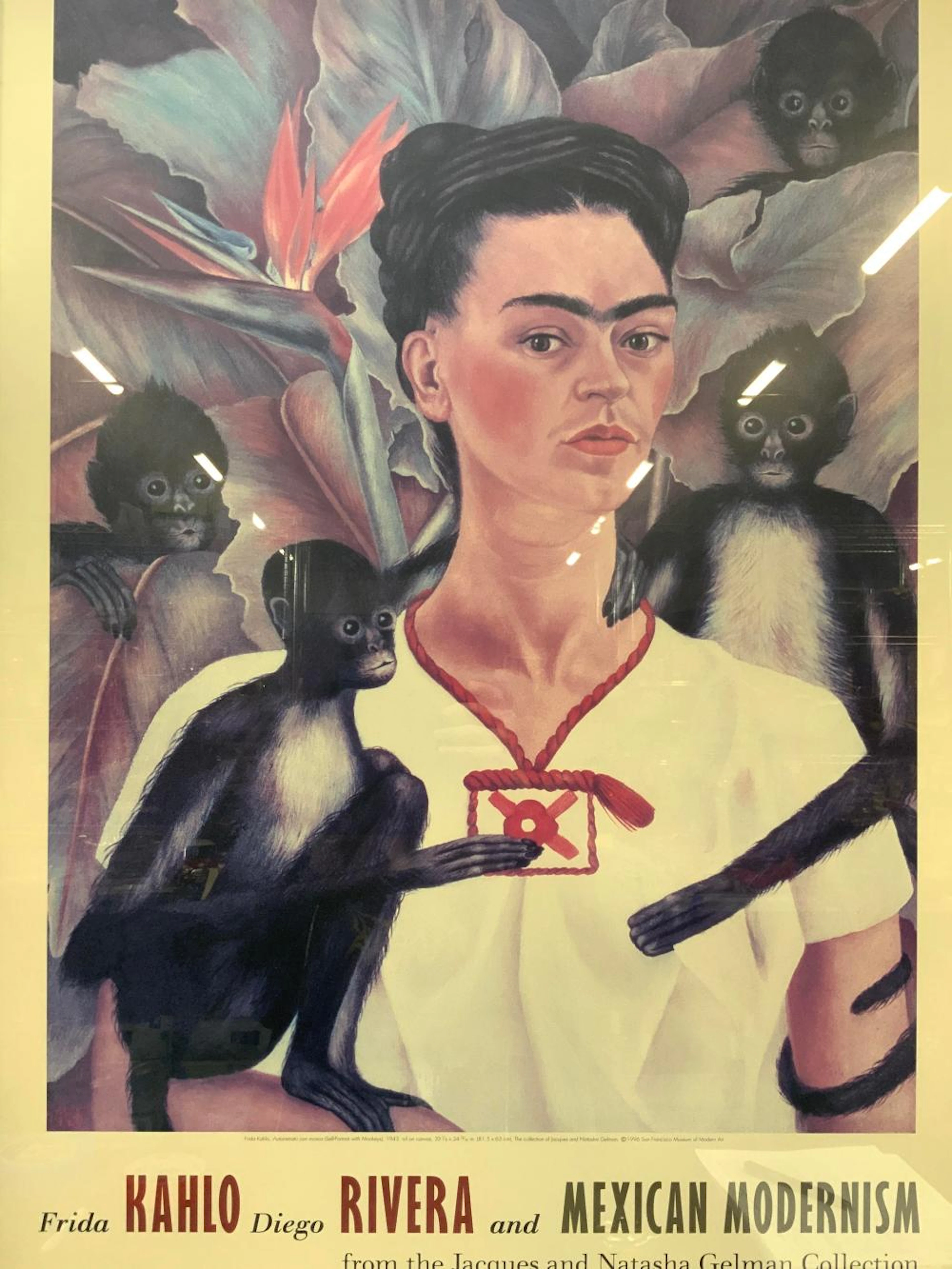 FRIDA KAHLO Mexican Modernism Exhibit Advert
