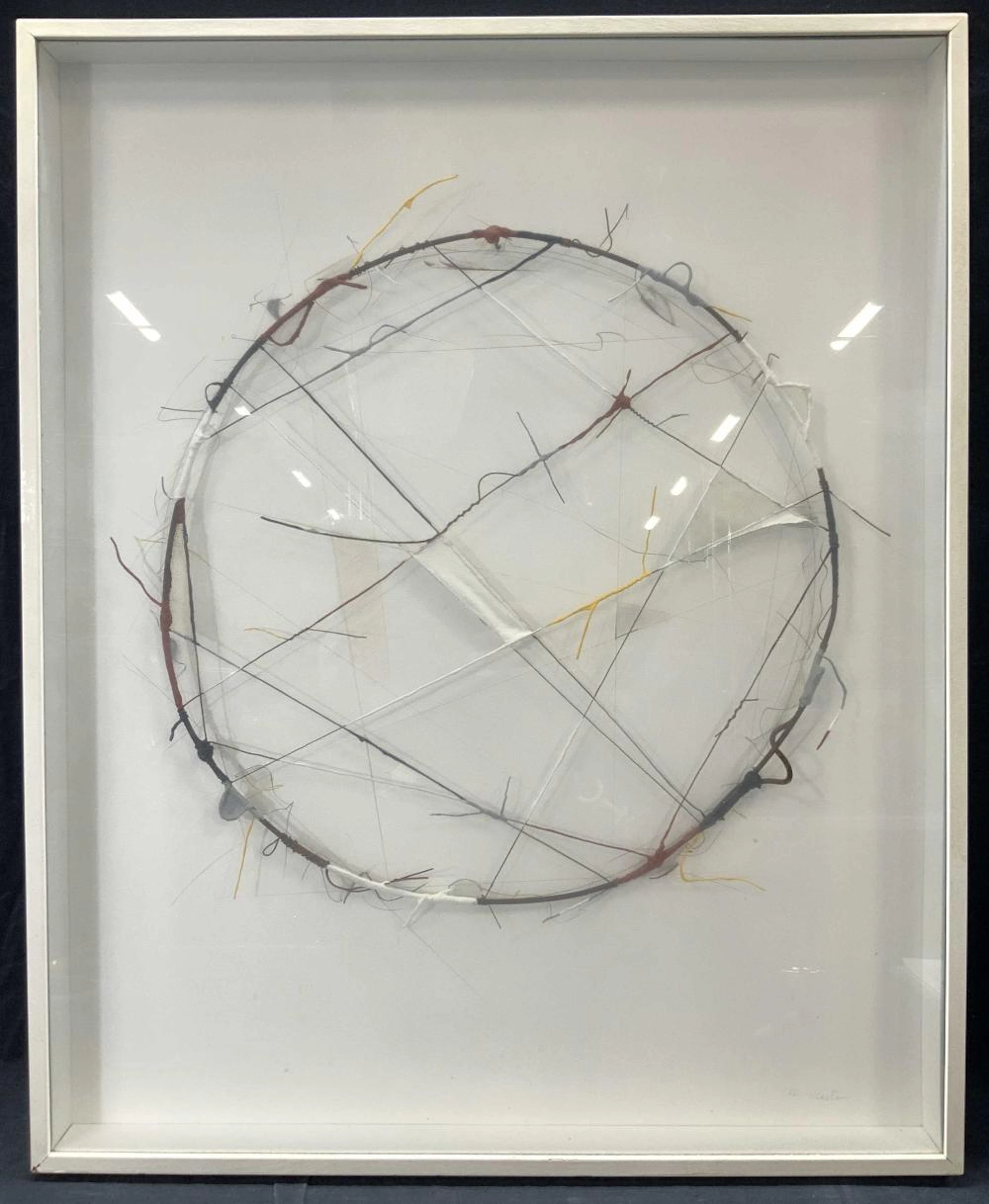 MAITA SIGNED Circle Metal Constructio