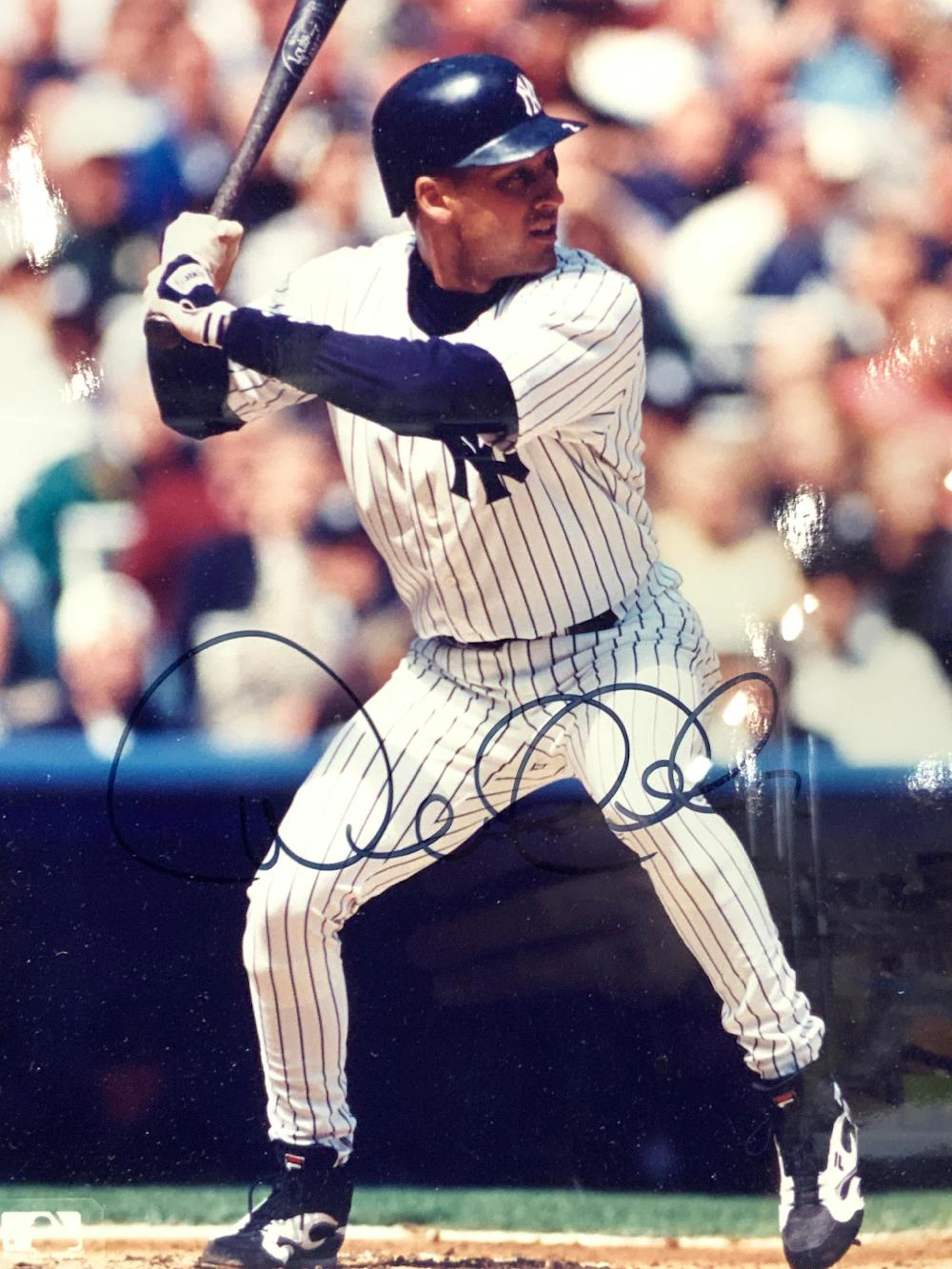 DEREK JETER Signed Yankees Photograph