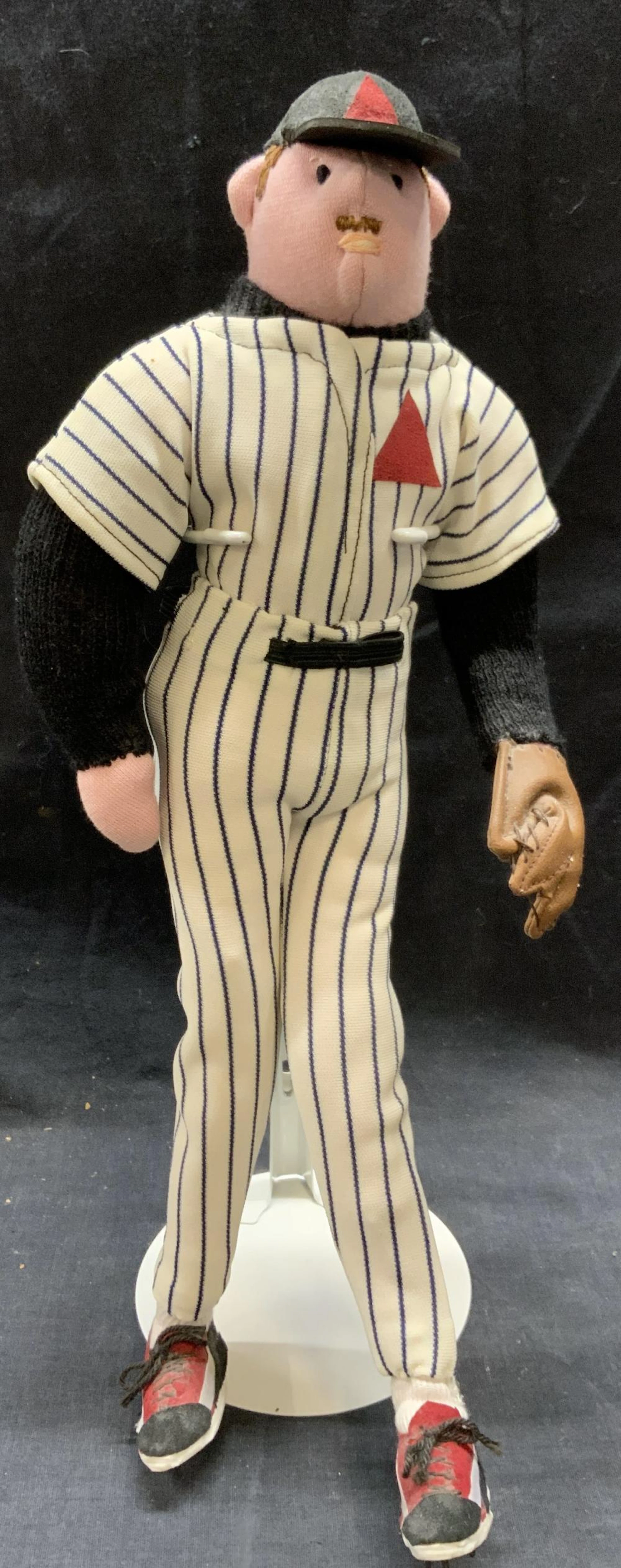 Signed Klimo Soft Sculpture Baseball Doll