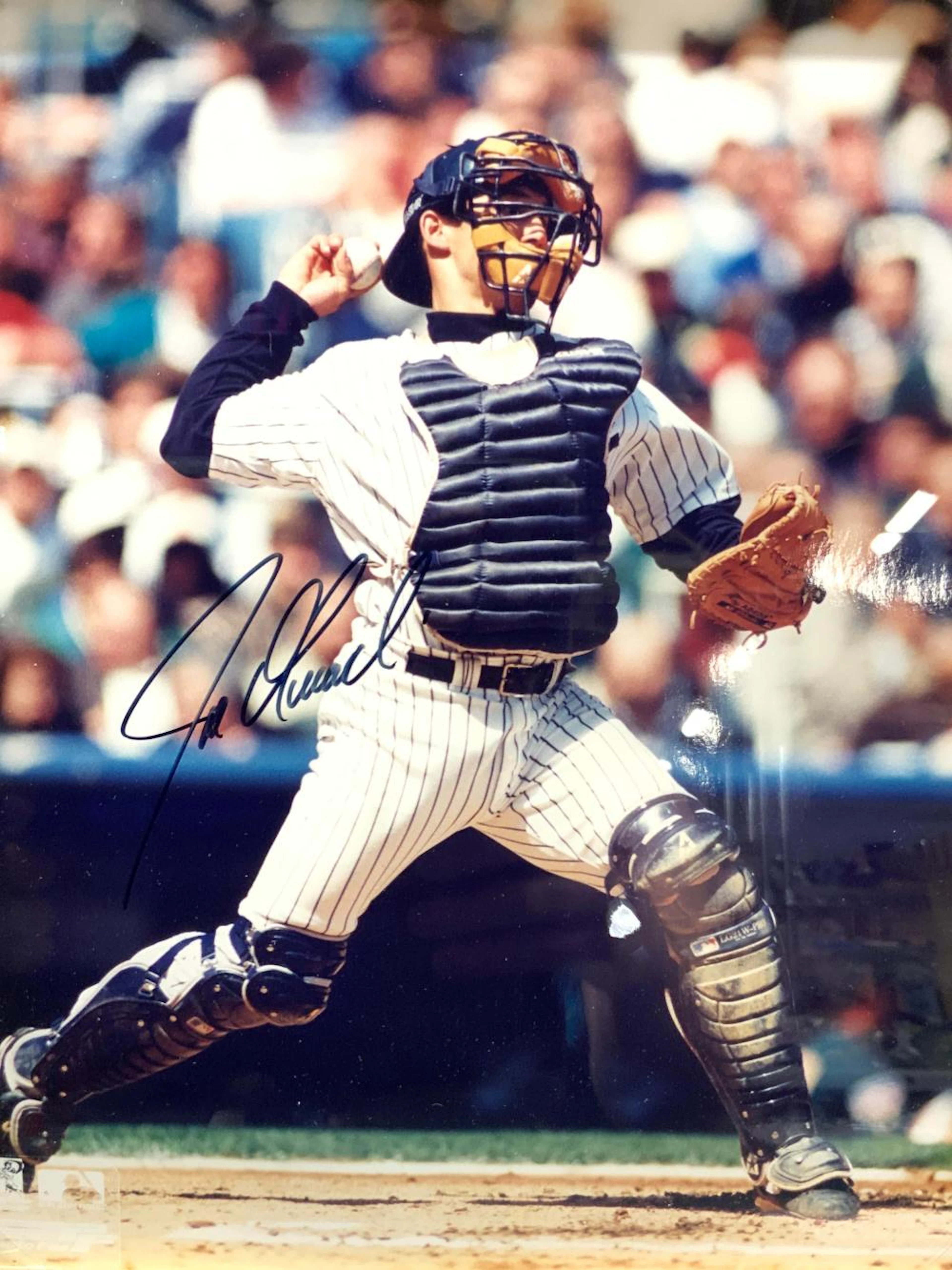 Joe Girardi 1996 Signed Photograph