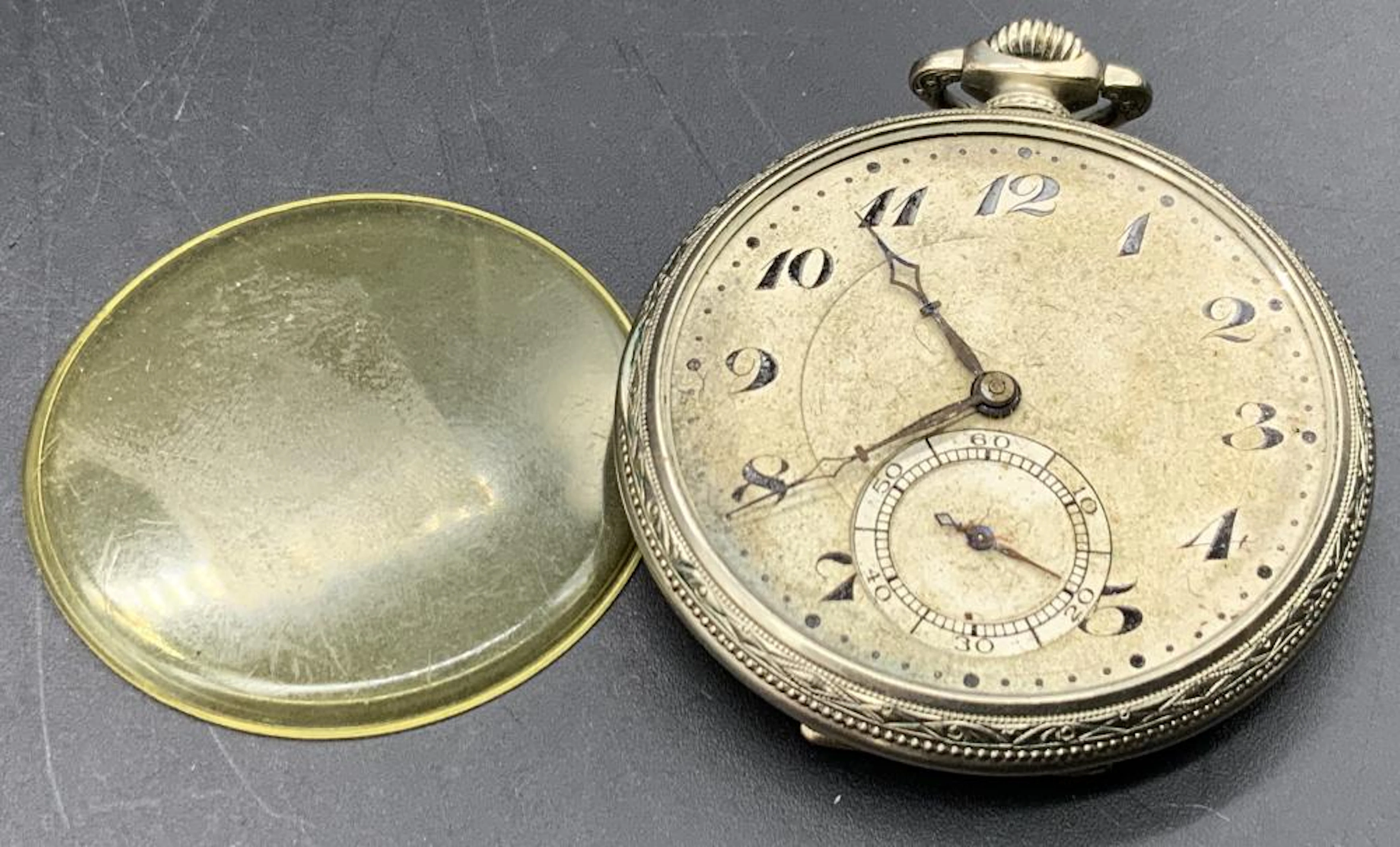 COUNCILLOR SERIES RH MACYS Gold Fill Pocket Watch