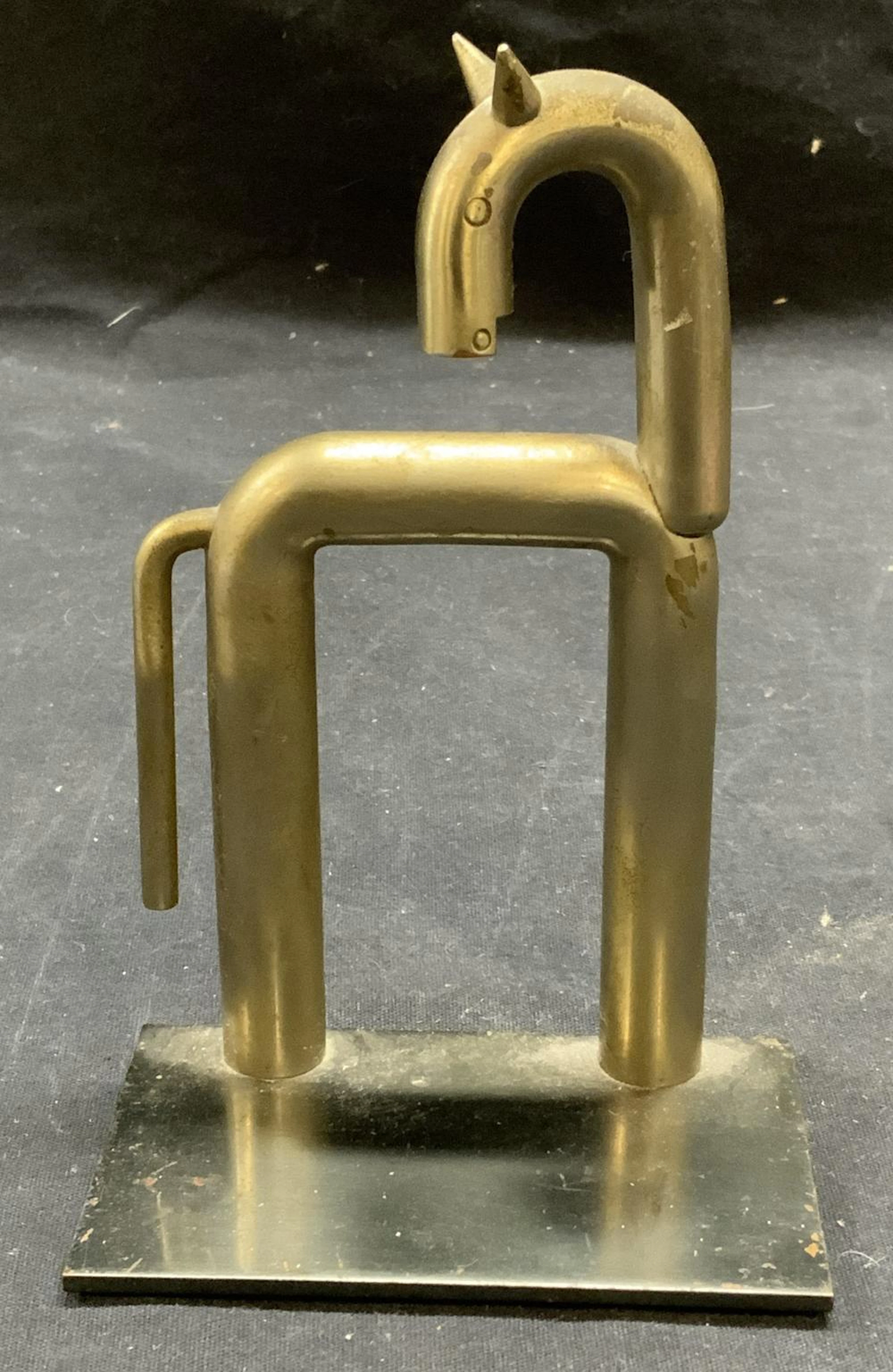 esson for Chase Art Deco Horse Bookend
