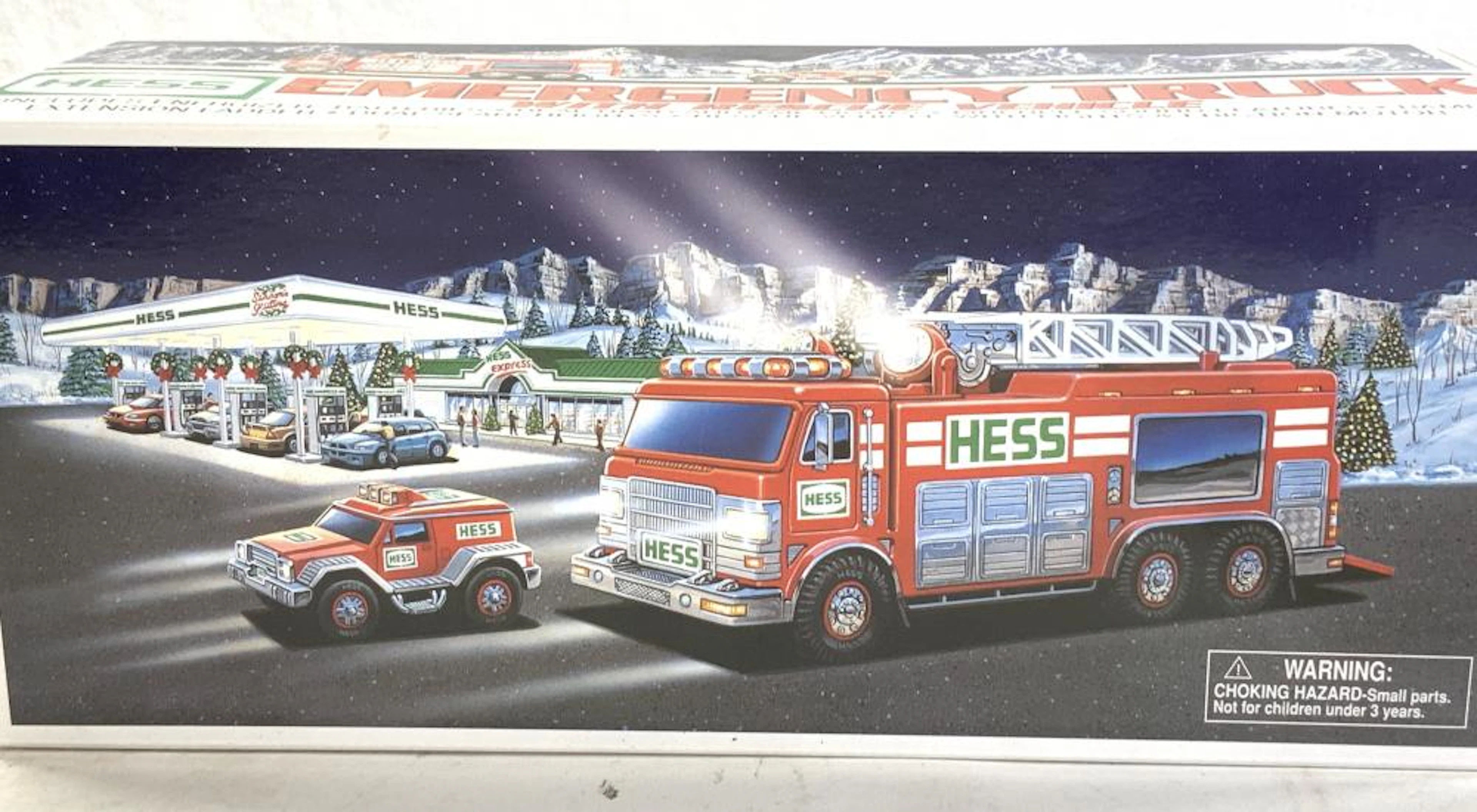Collectible HESS Ladder Firetruck , NIB