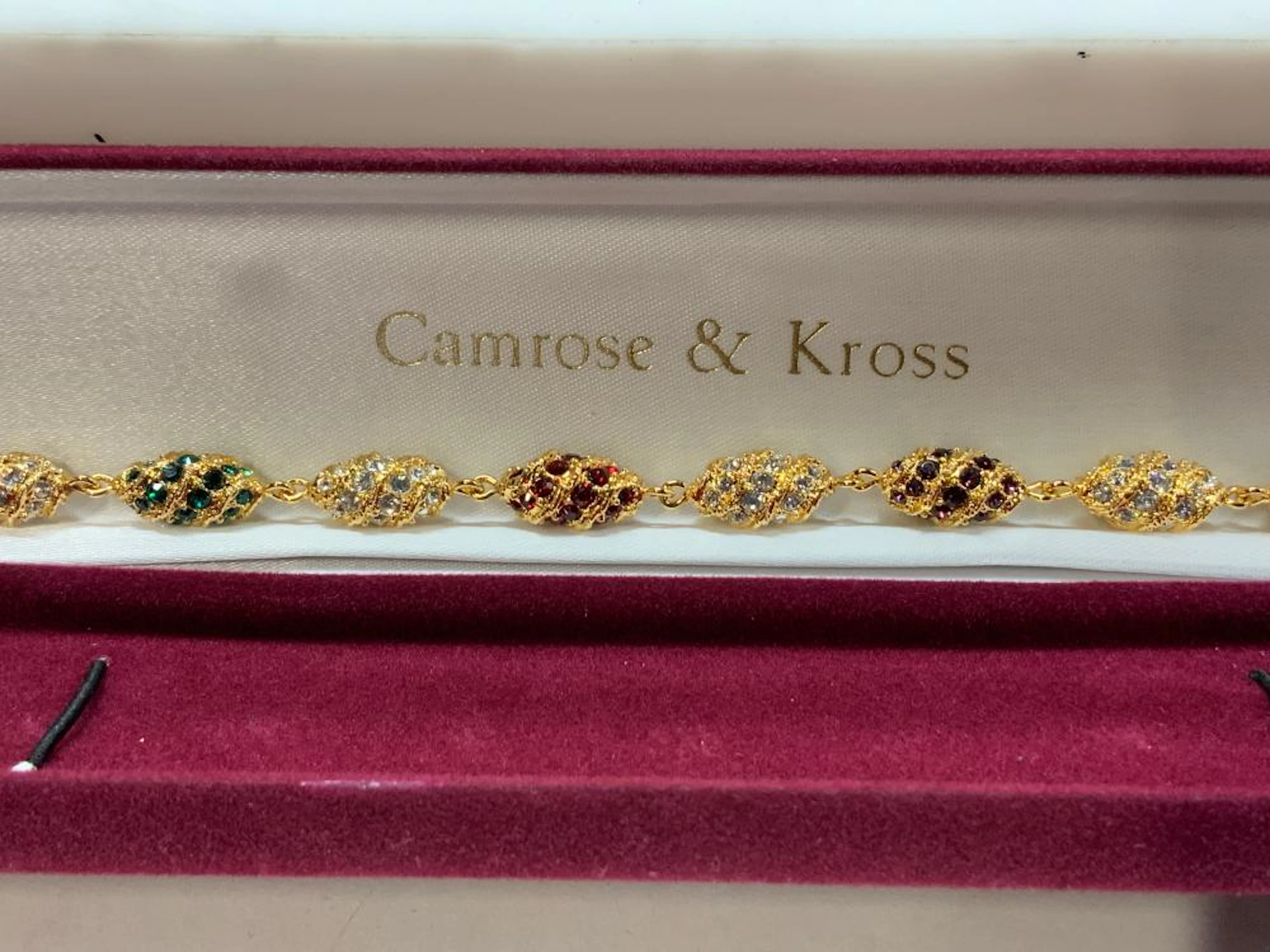 Camrose & Kross Jackie Kennedy Egg Bracelet