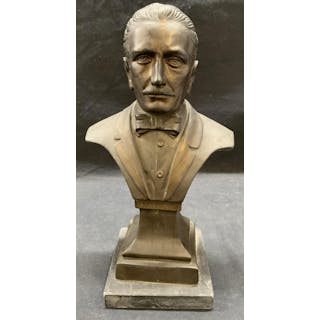 Vintage Giacomo Puccini Bronze Bust