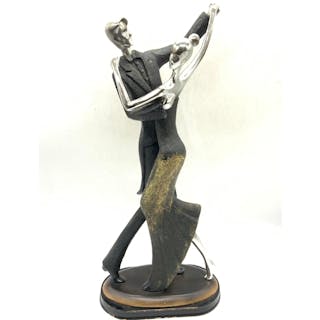 Art Deco Couple Dancing Sculpture