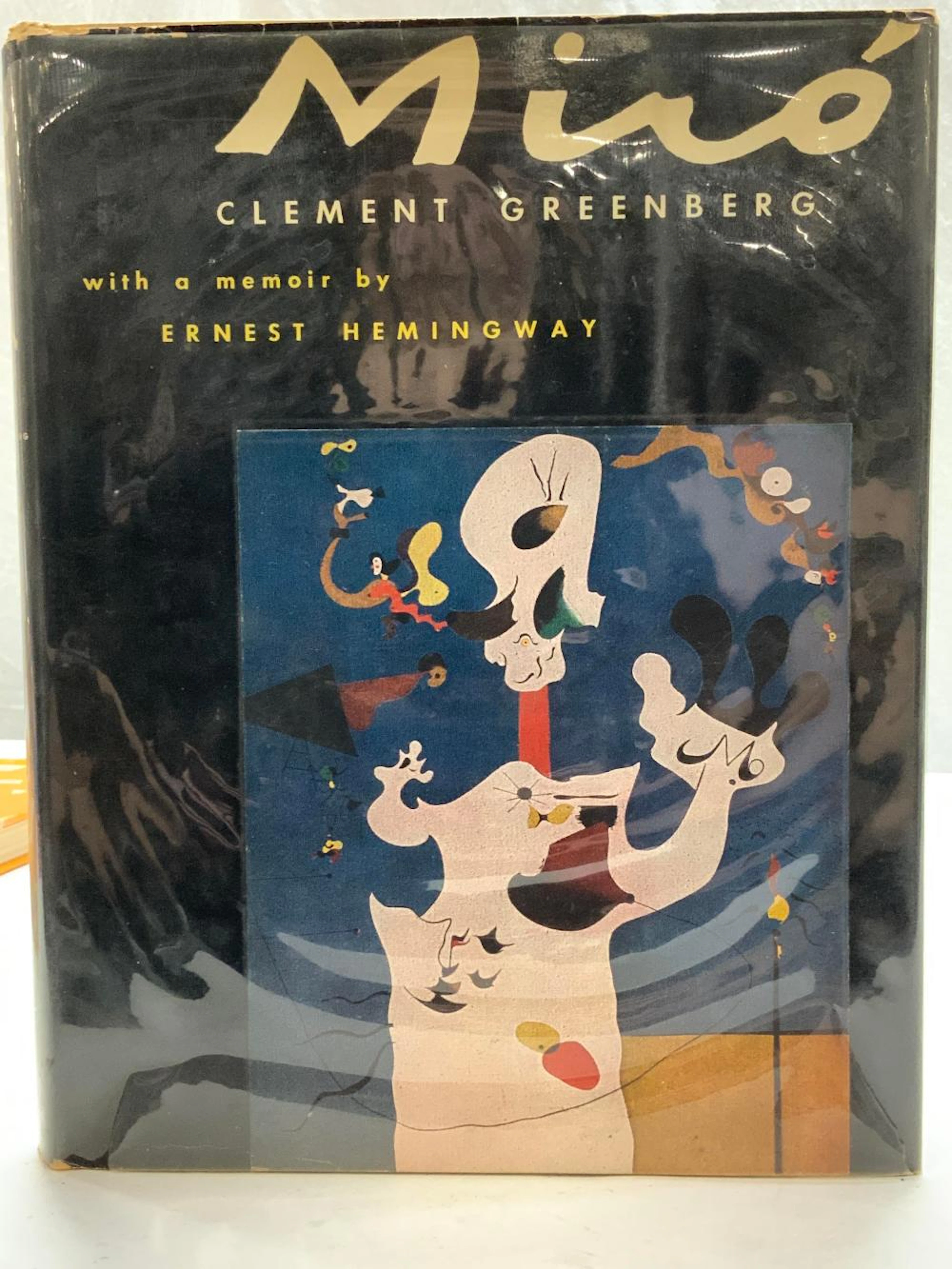 MIRO Art Book, Clement Greenberg, E Hemingway 1950