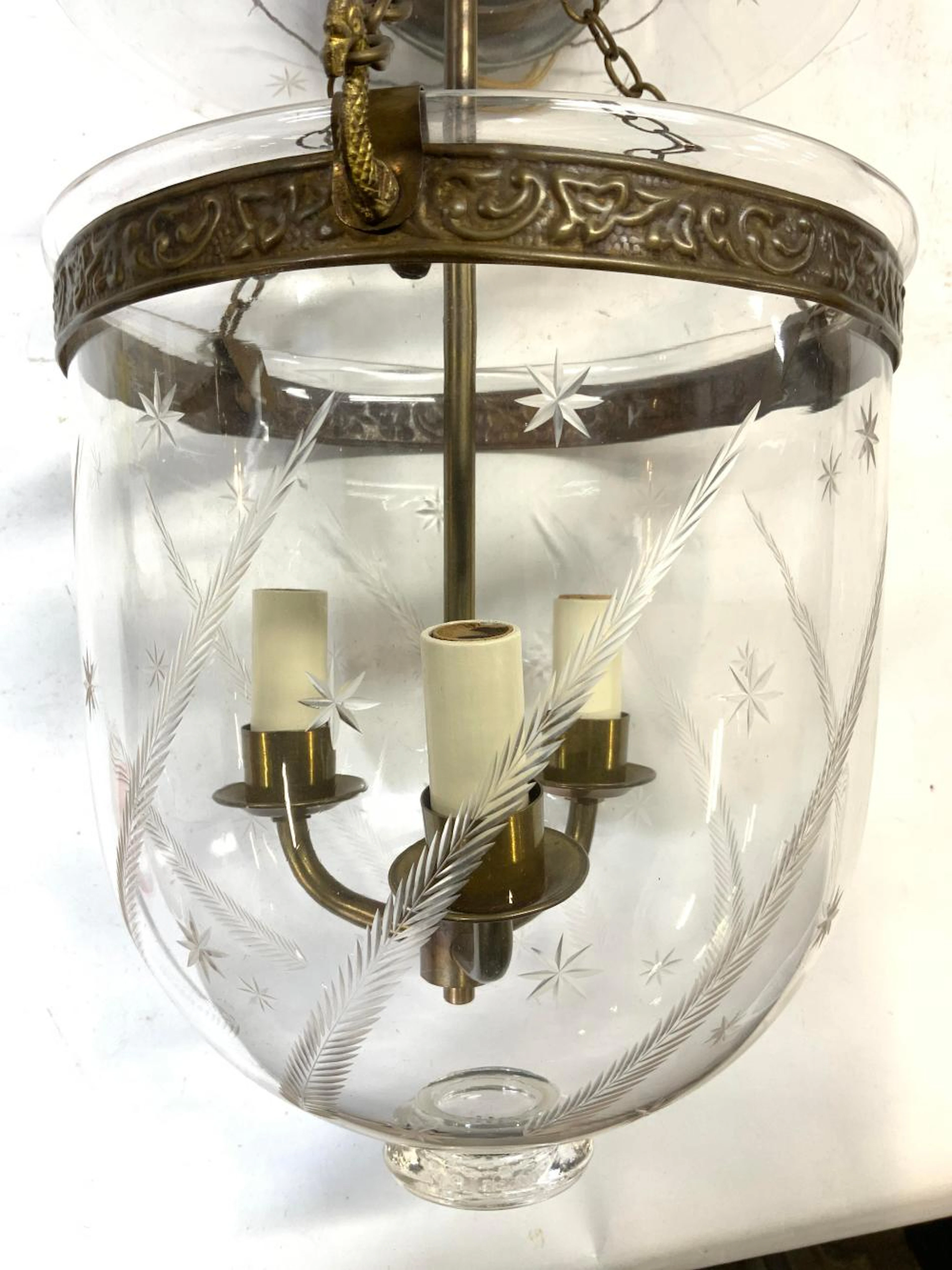 VAUGHAN Small Glass Globe Lanter