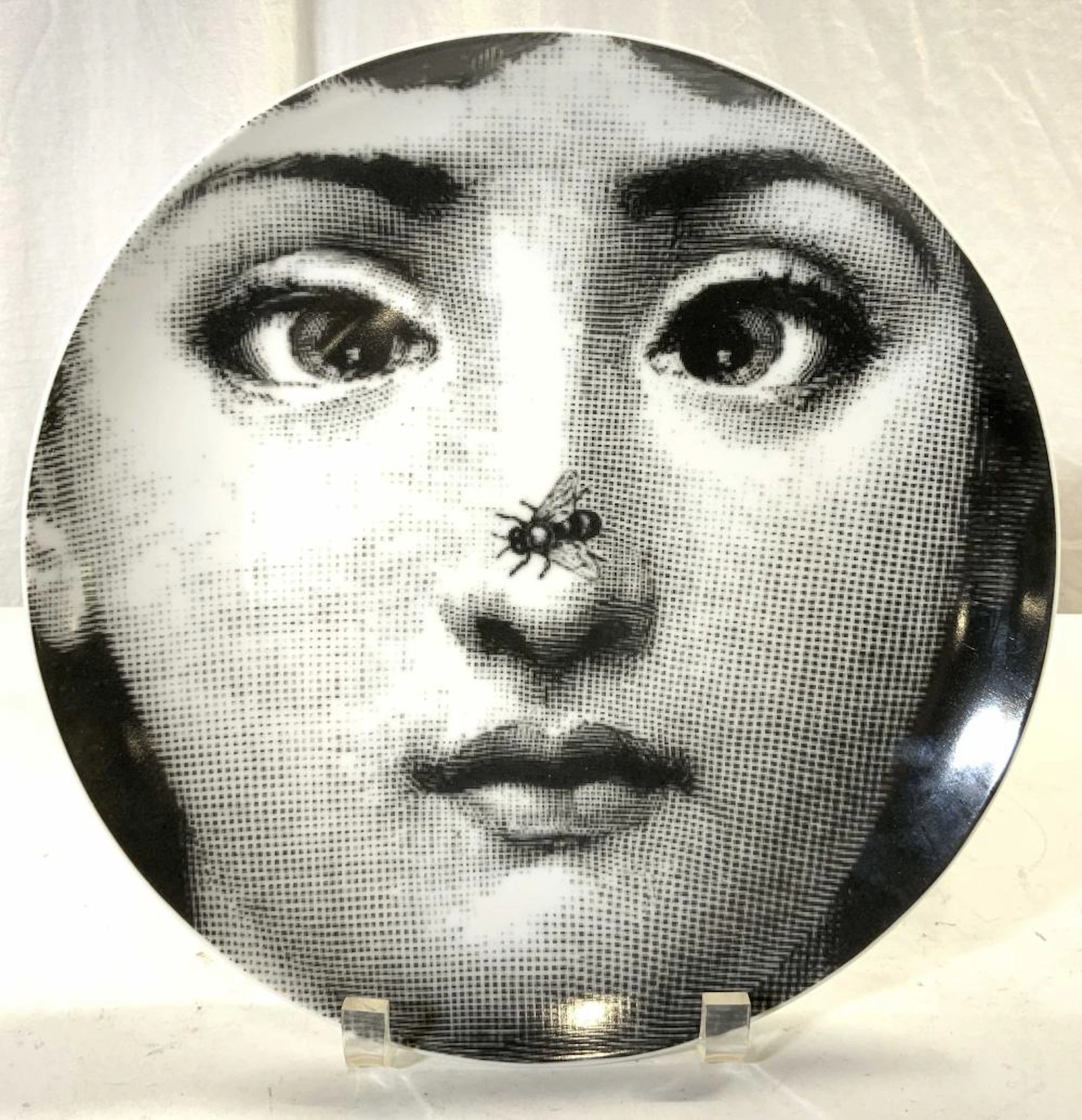 FORNASETTI Style Wall Plate Tema E Variazioni #363