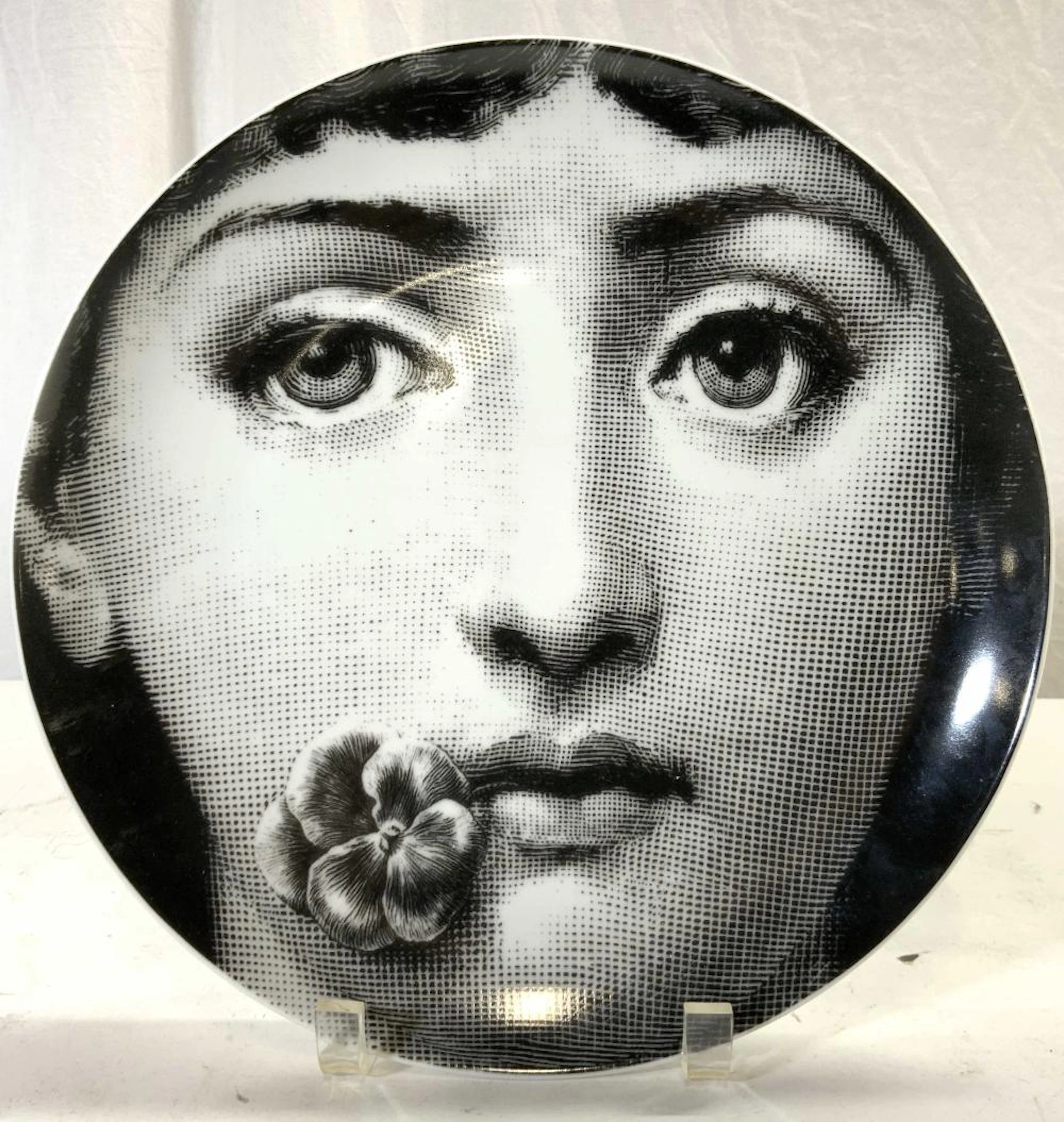 FORNASETTI Style Wall Plate Tema E Variazioni #137