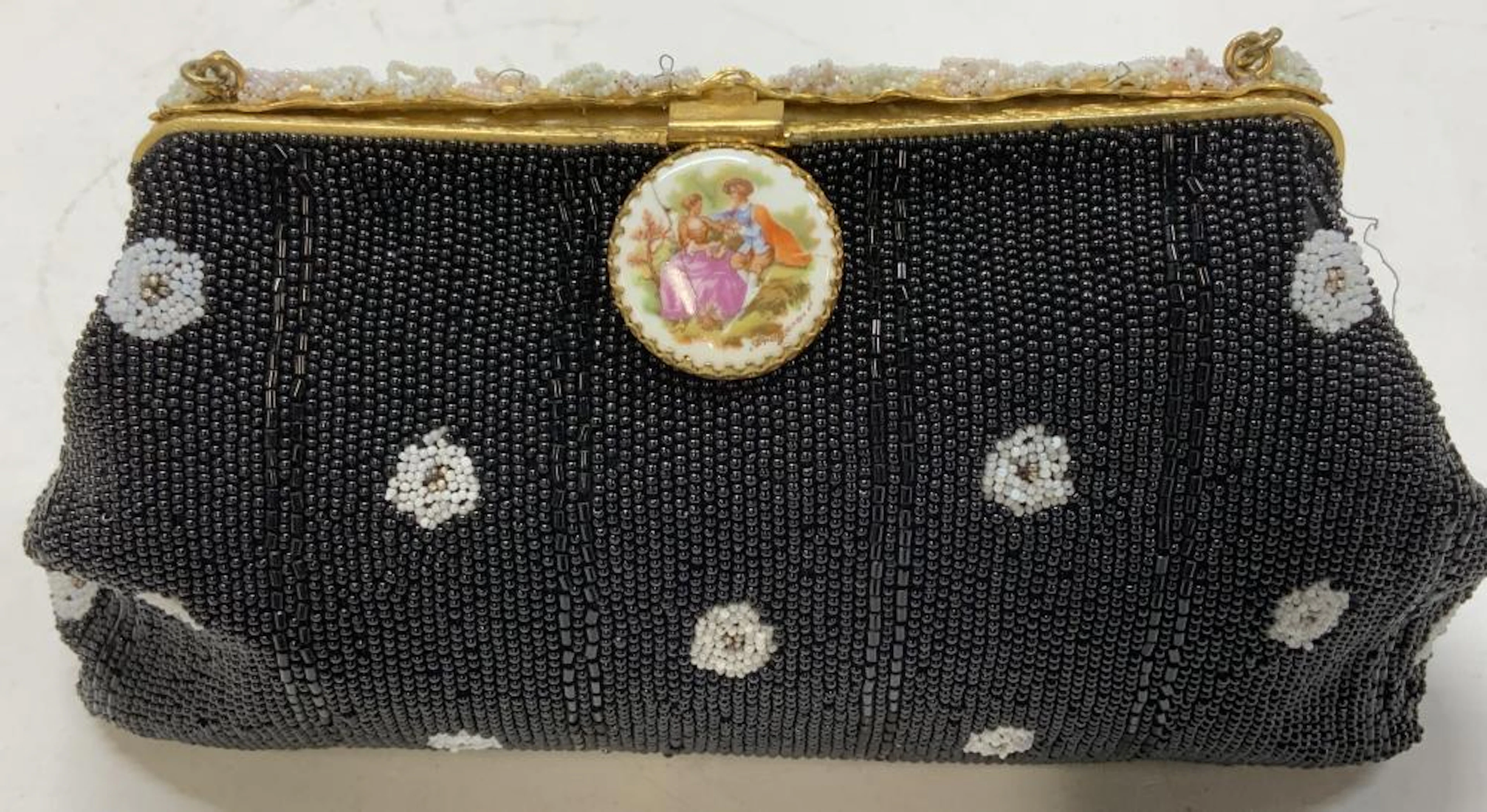 Altman Hand Beaded Evening Purse, France