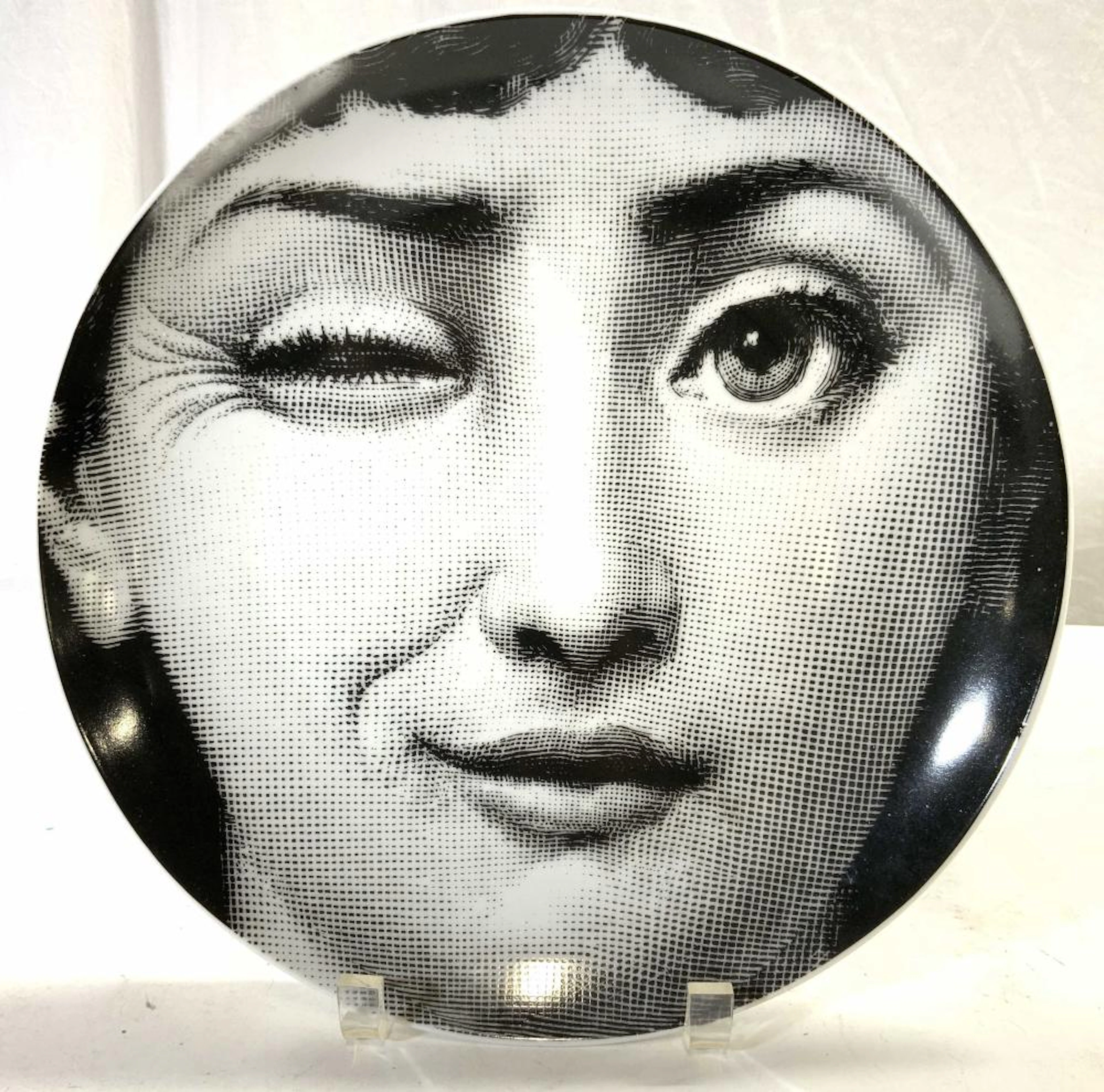 FORNASETTI Style Wall Plate Tema E Variazioni #130