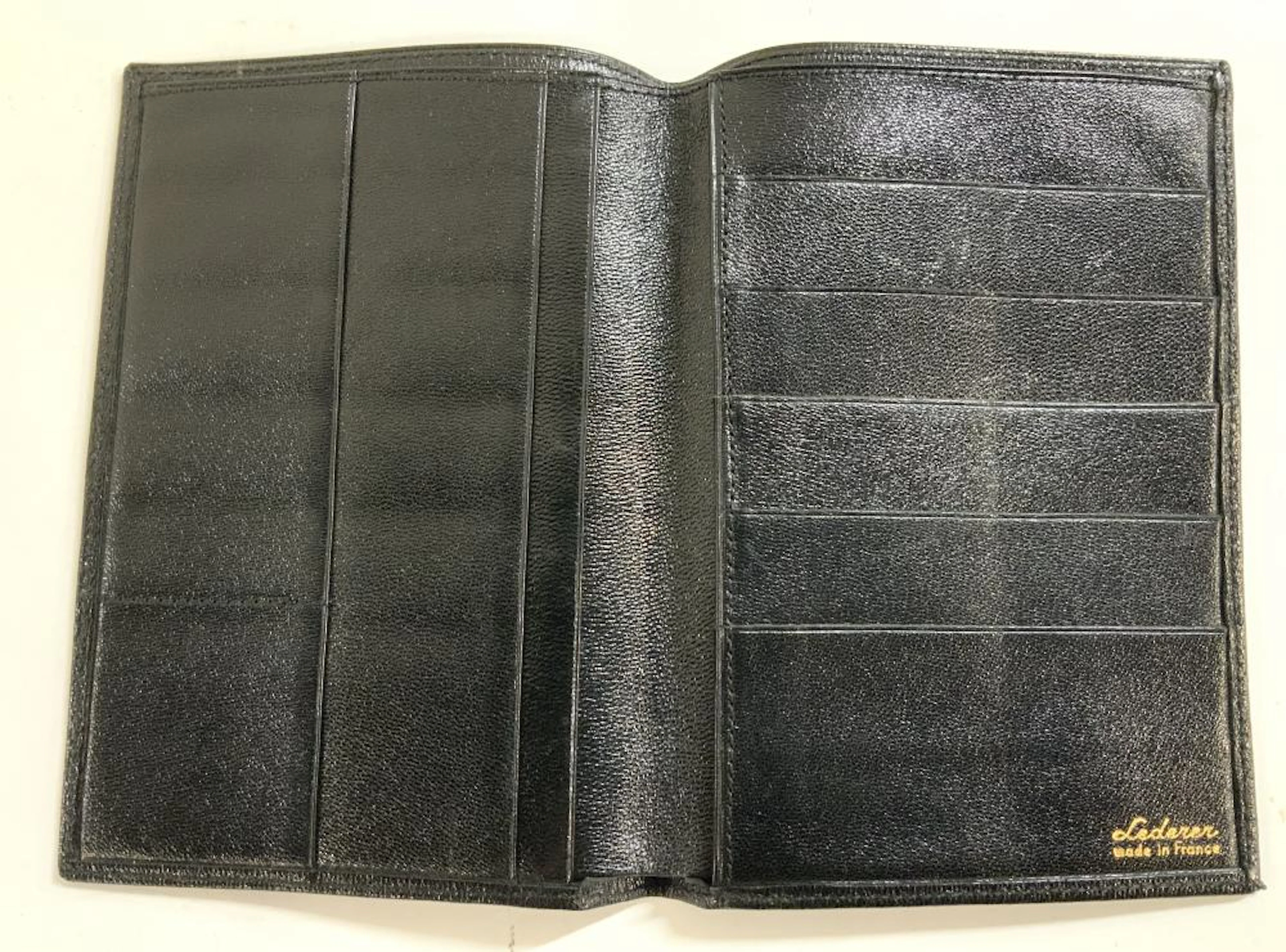 Lederer Leather Credit Card & Money Wallet, France