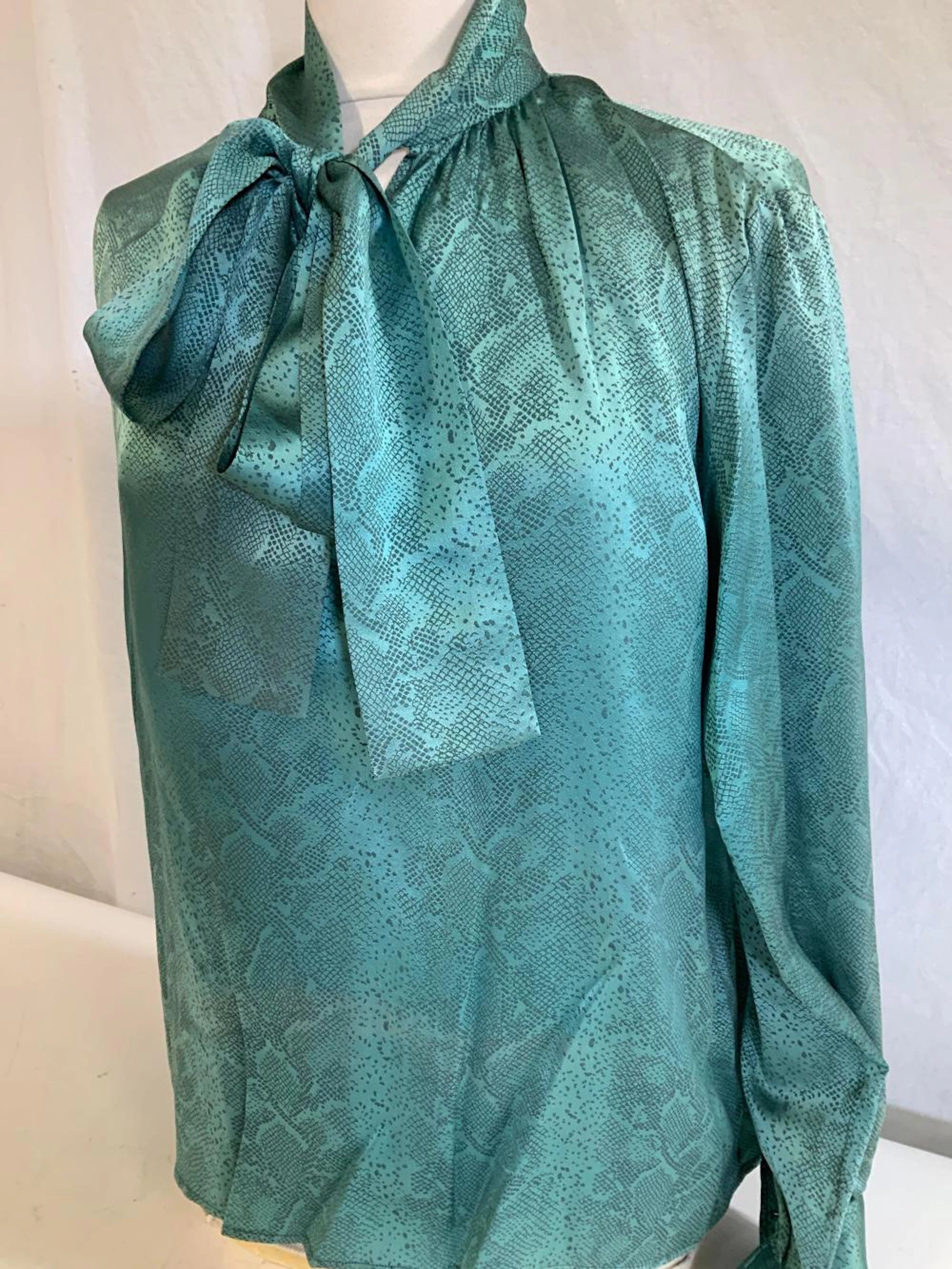 Yves Saint Laurent Silk Blouse, France