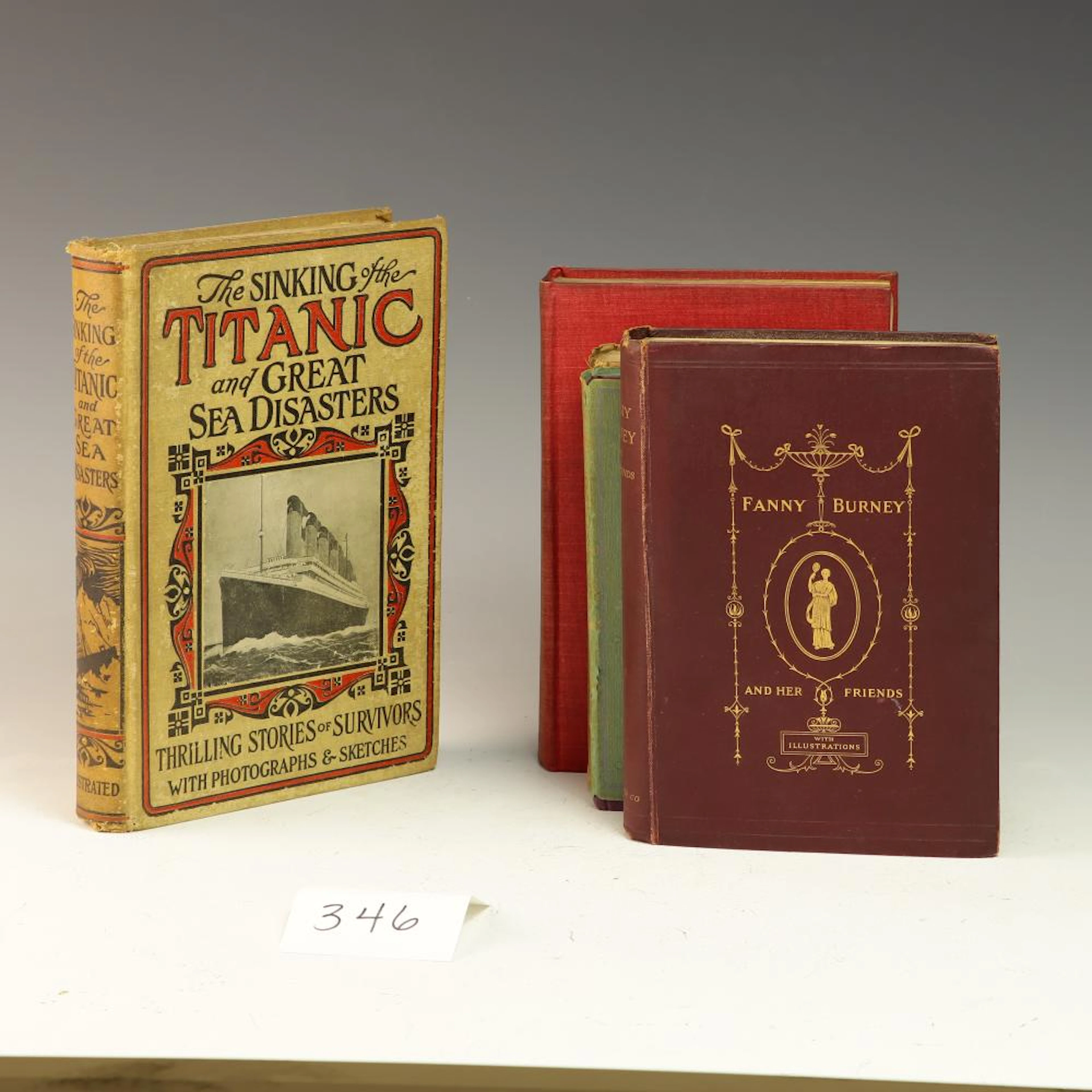Lot of antique books
