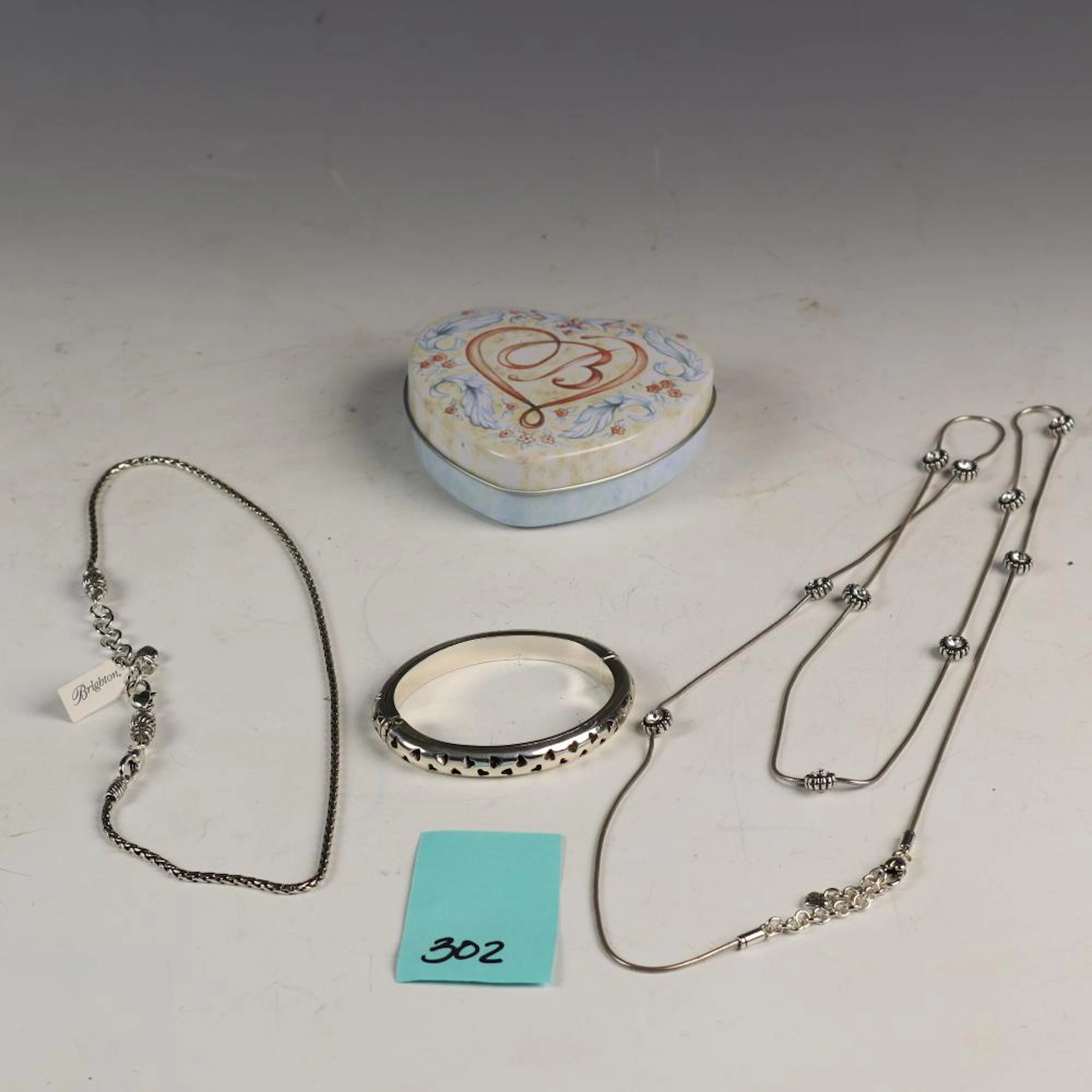 Brighton necklace and Brighton heart bangle