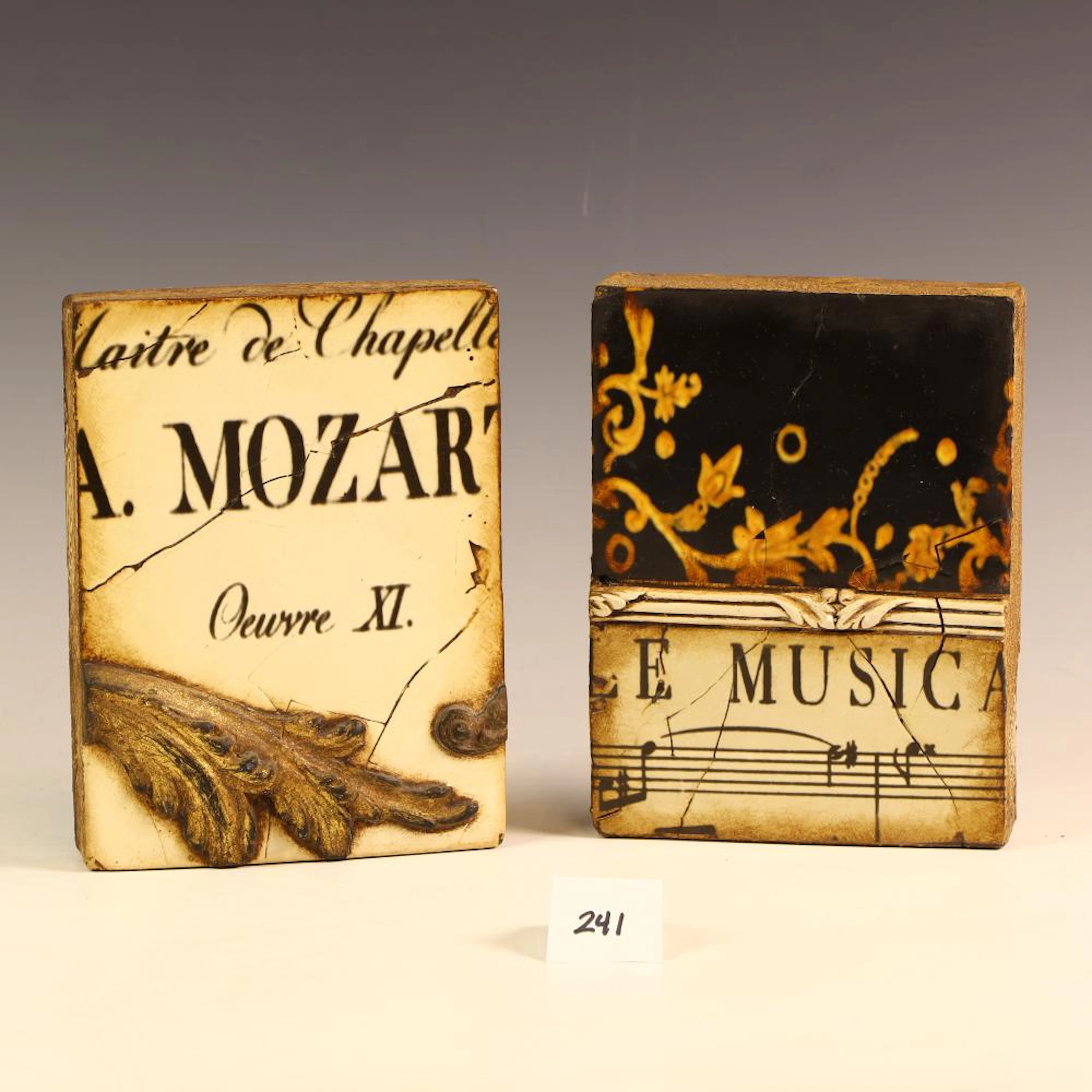 Two Sid Dickens Vancouver, Canada Memory Block Wall Plaques