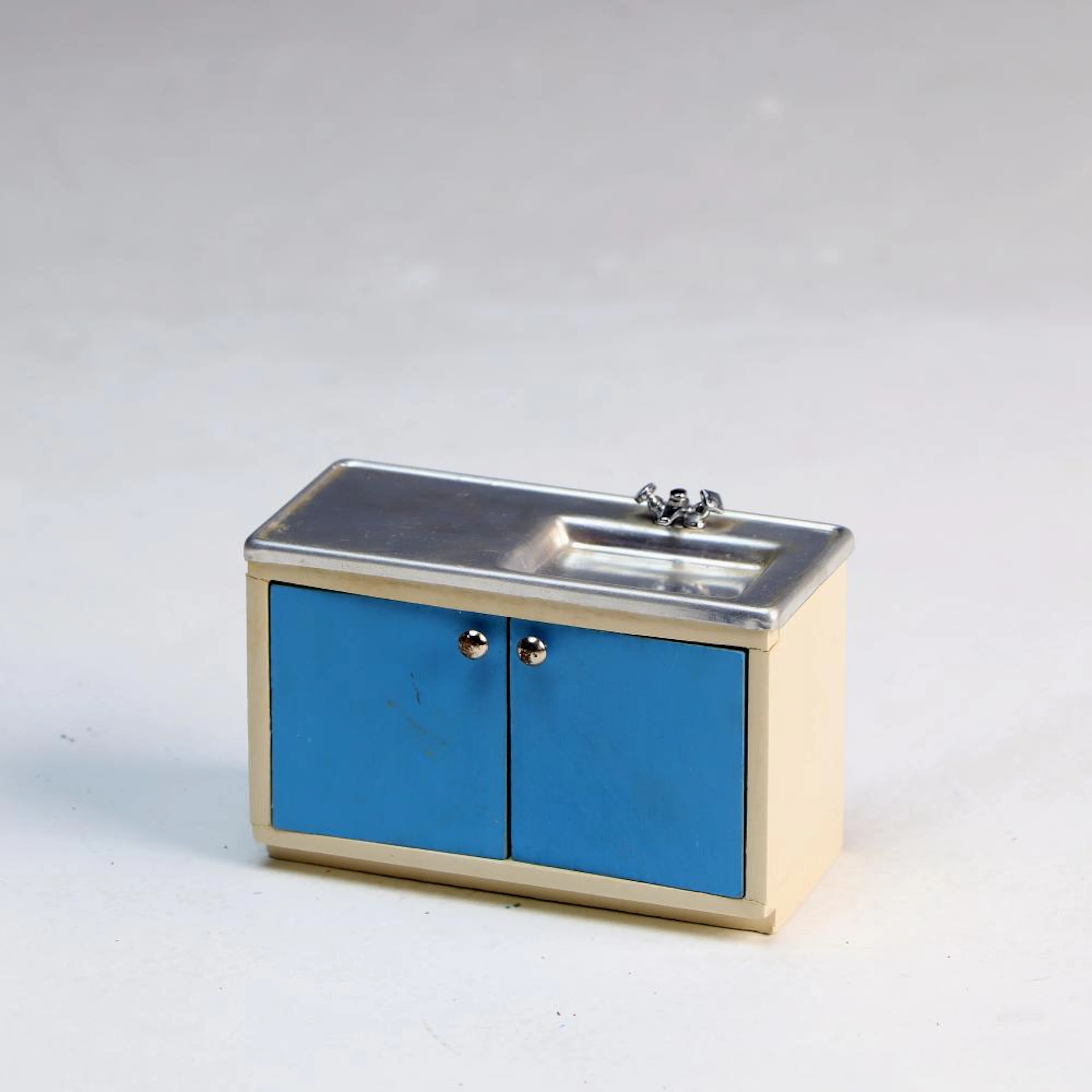 Vintage Doll House Sink cabinet