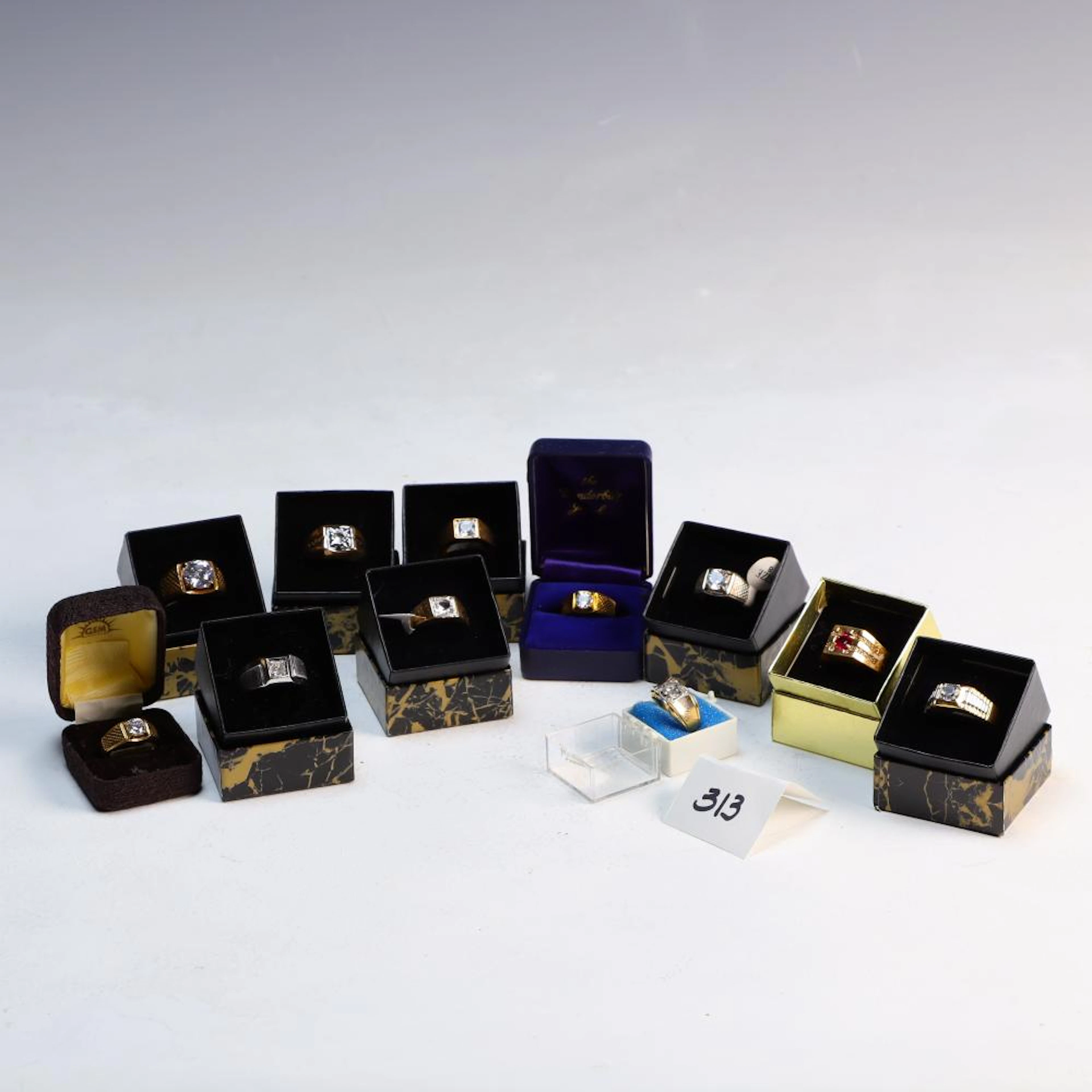 Lot of men?s rings