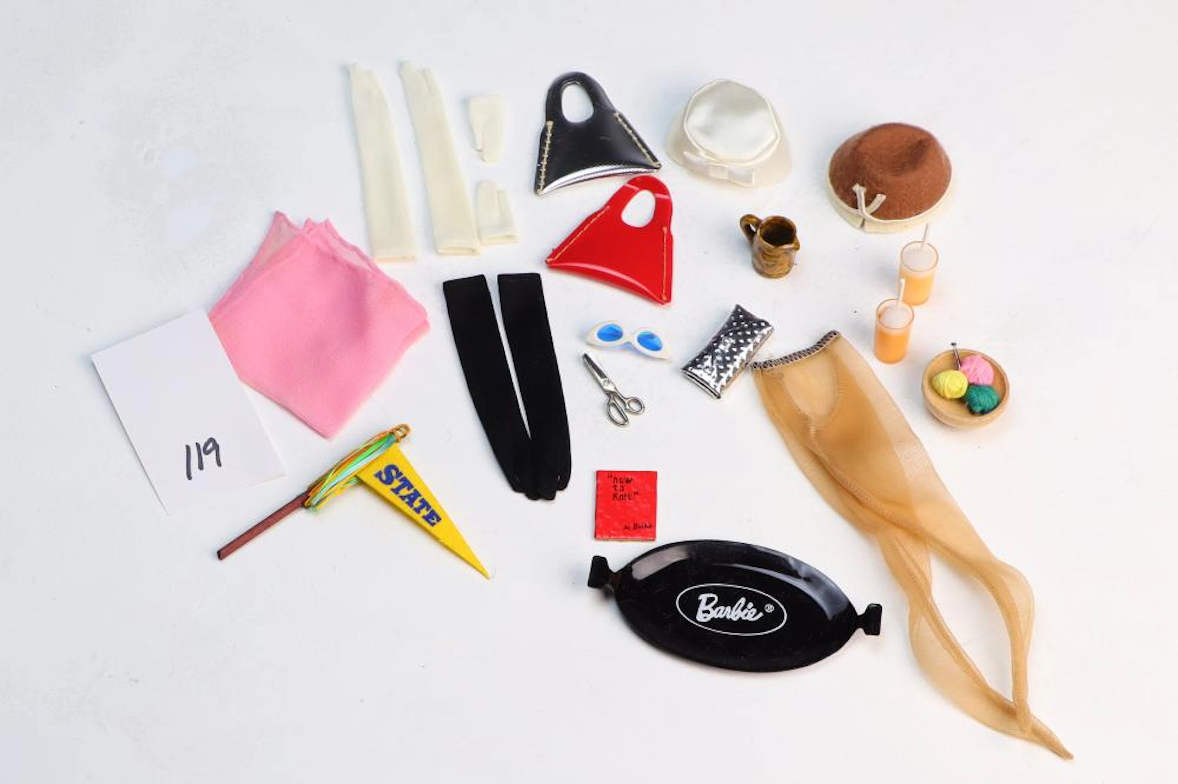 Lot of Vintage Barbie Accessories