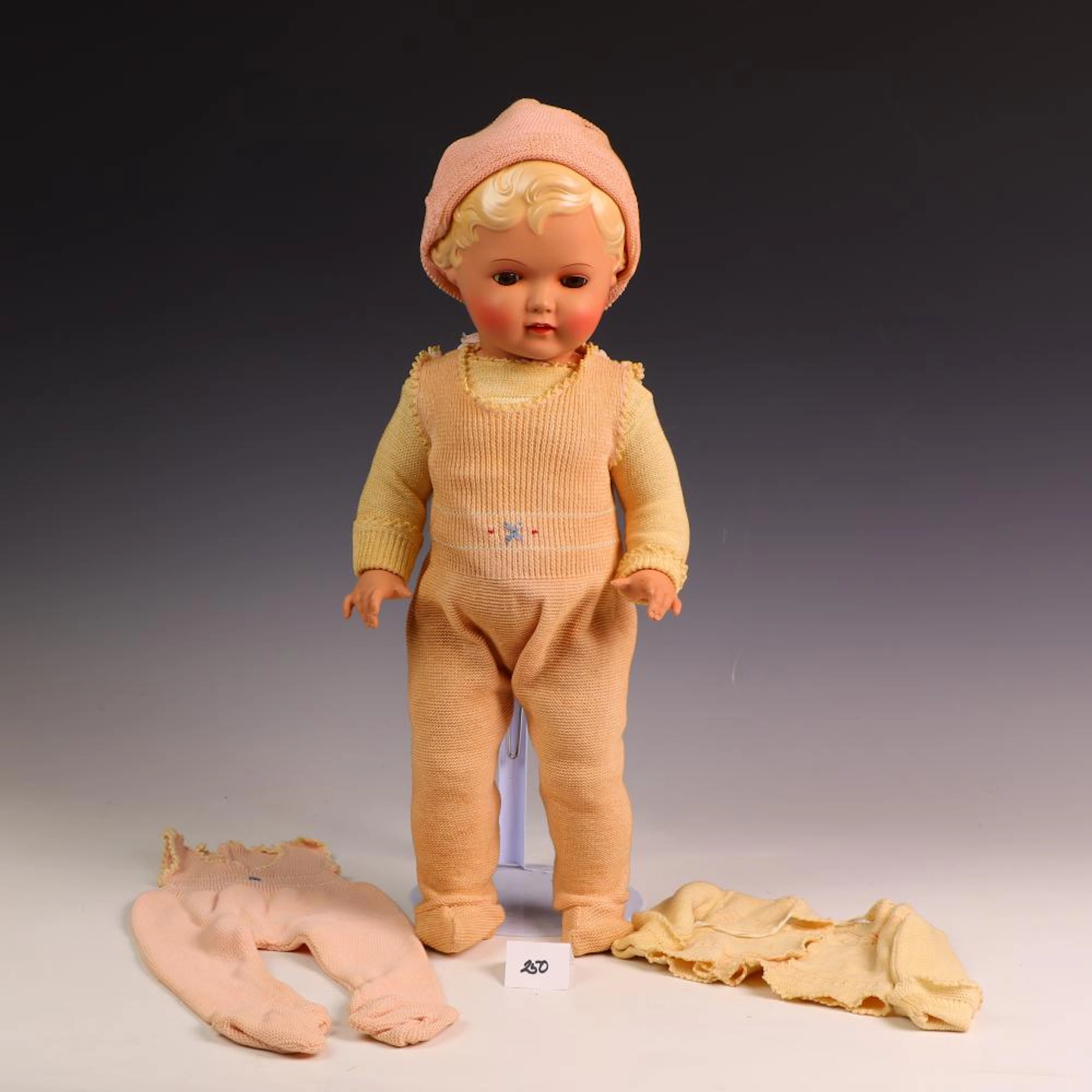 Vintage German doll Tortulon marks