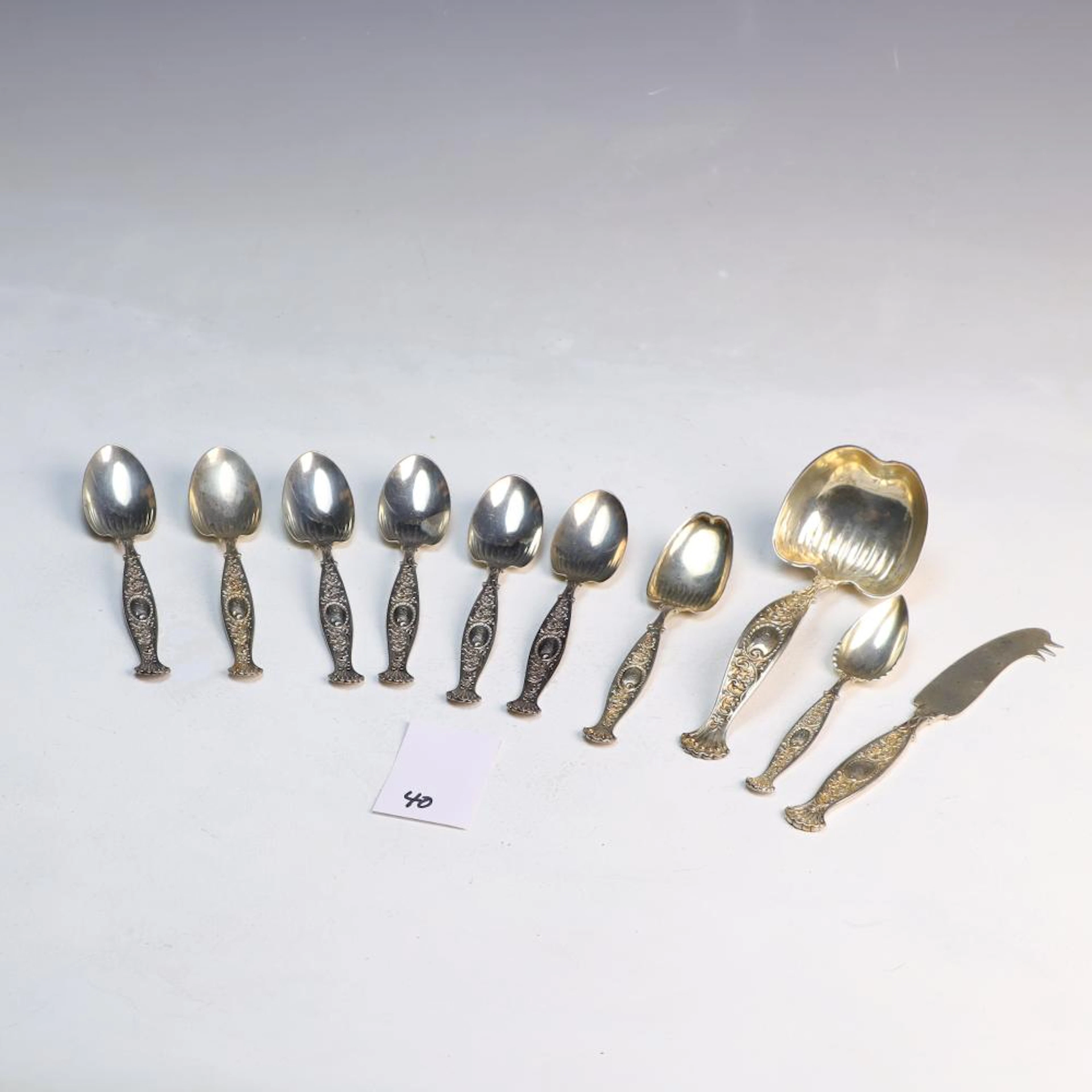 Frankfeld and Co Sterling Silver Flatware Pieces