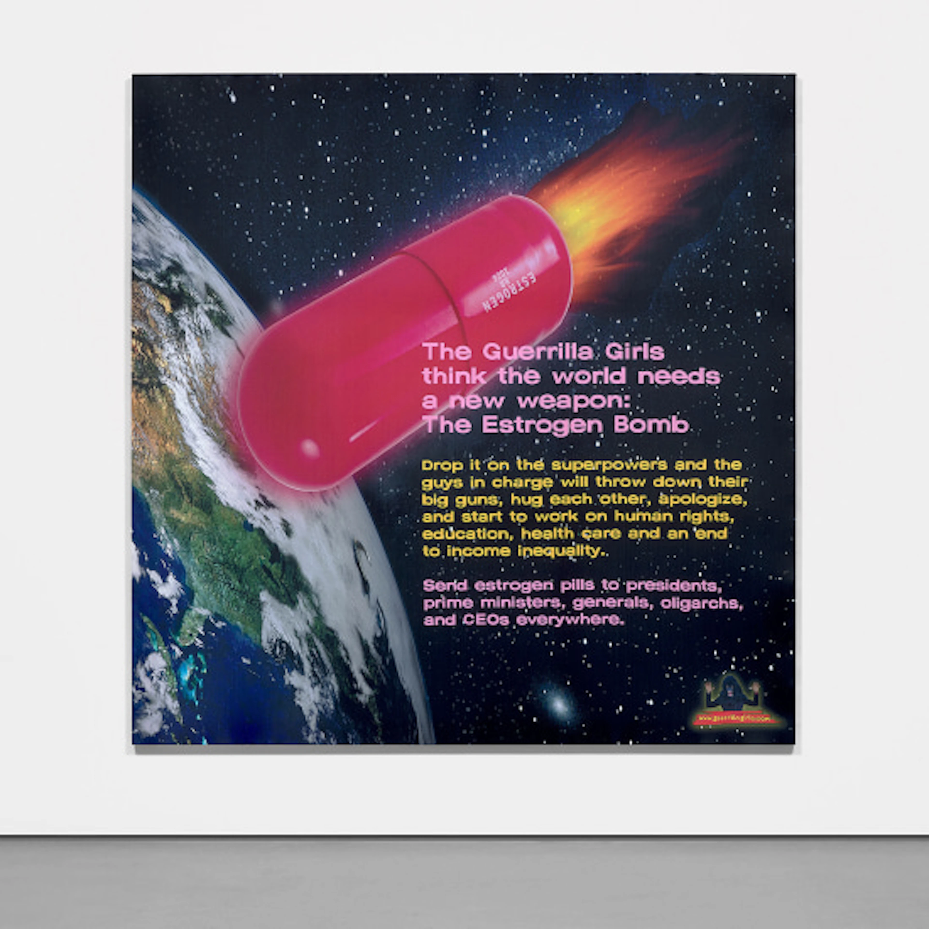 Guerrilla Girls - Estrogen Bomb