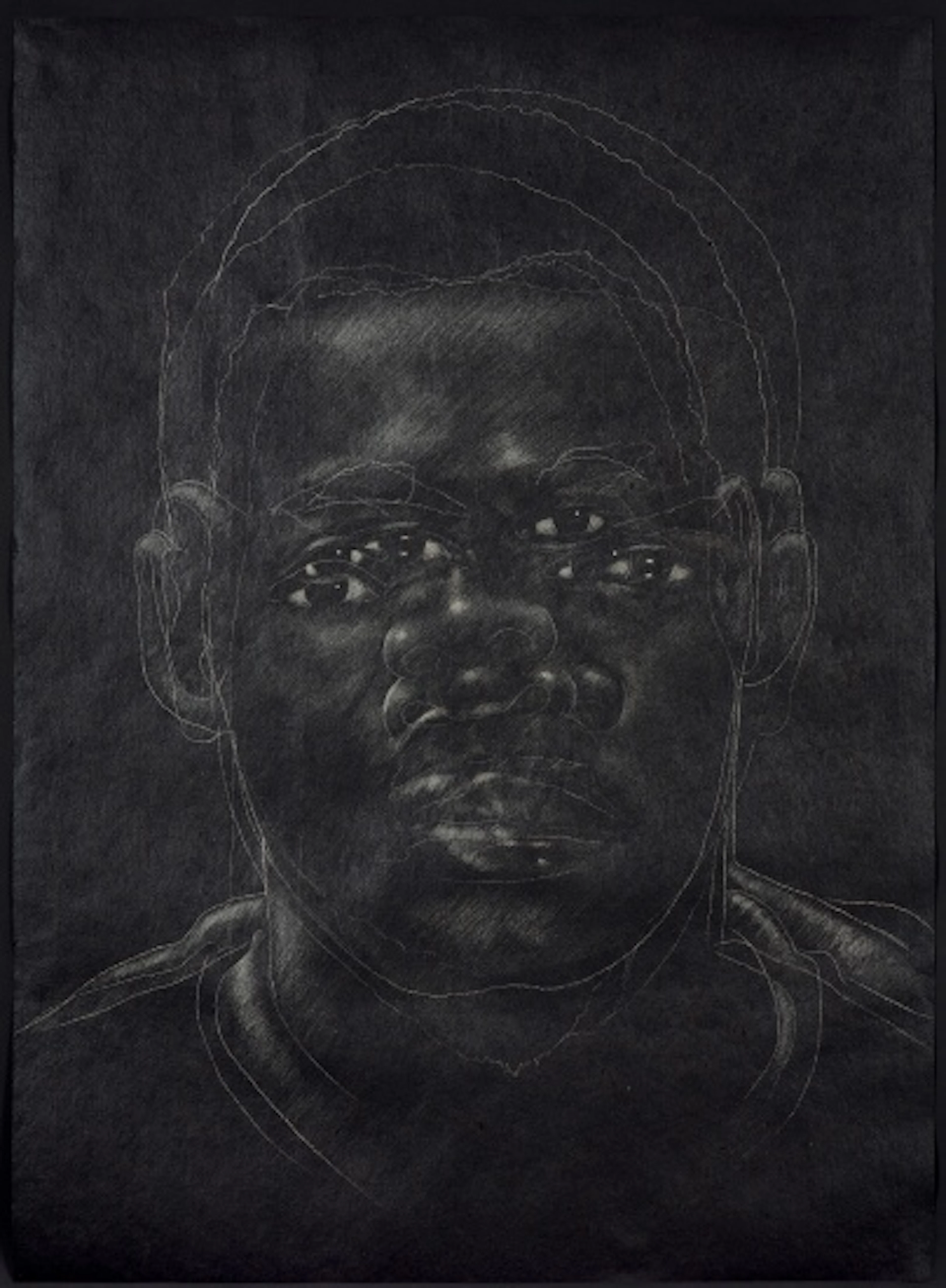 Titus Kaphar - The Jerome Project (Asphalt and Chalk) XIII