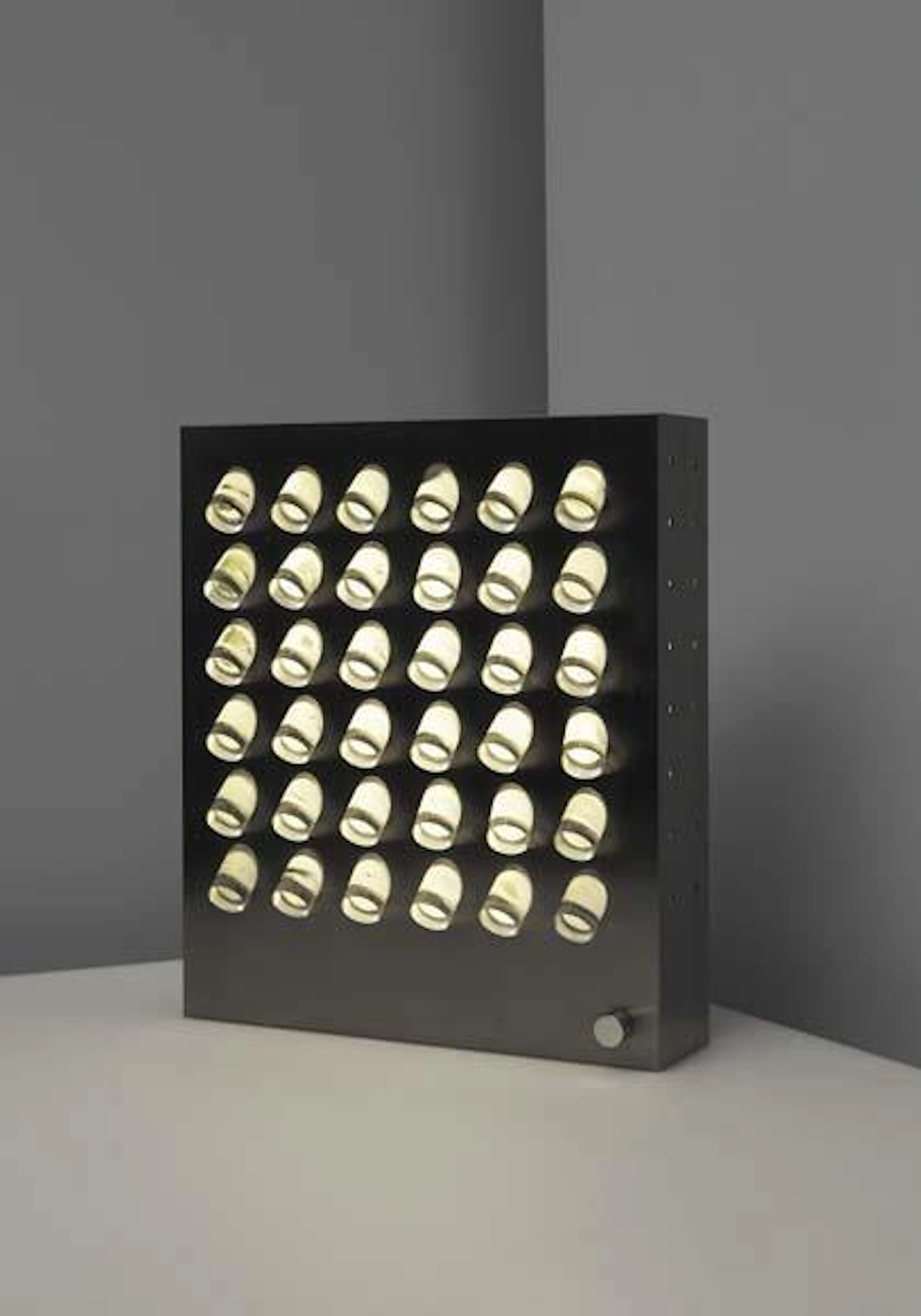 "President" lamp, Ca. 1970 – Angelo Lelii