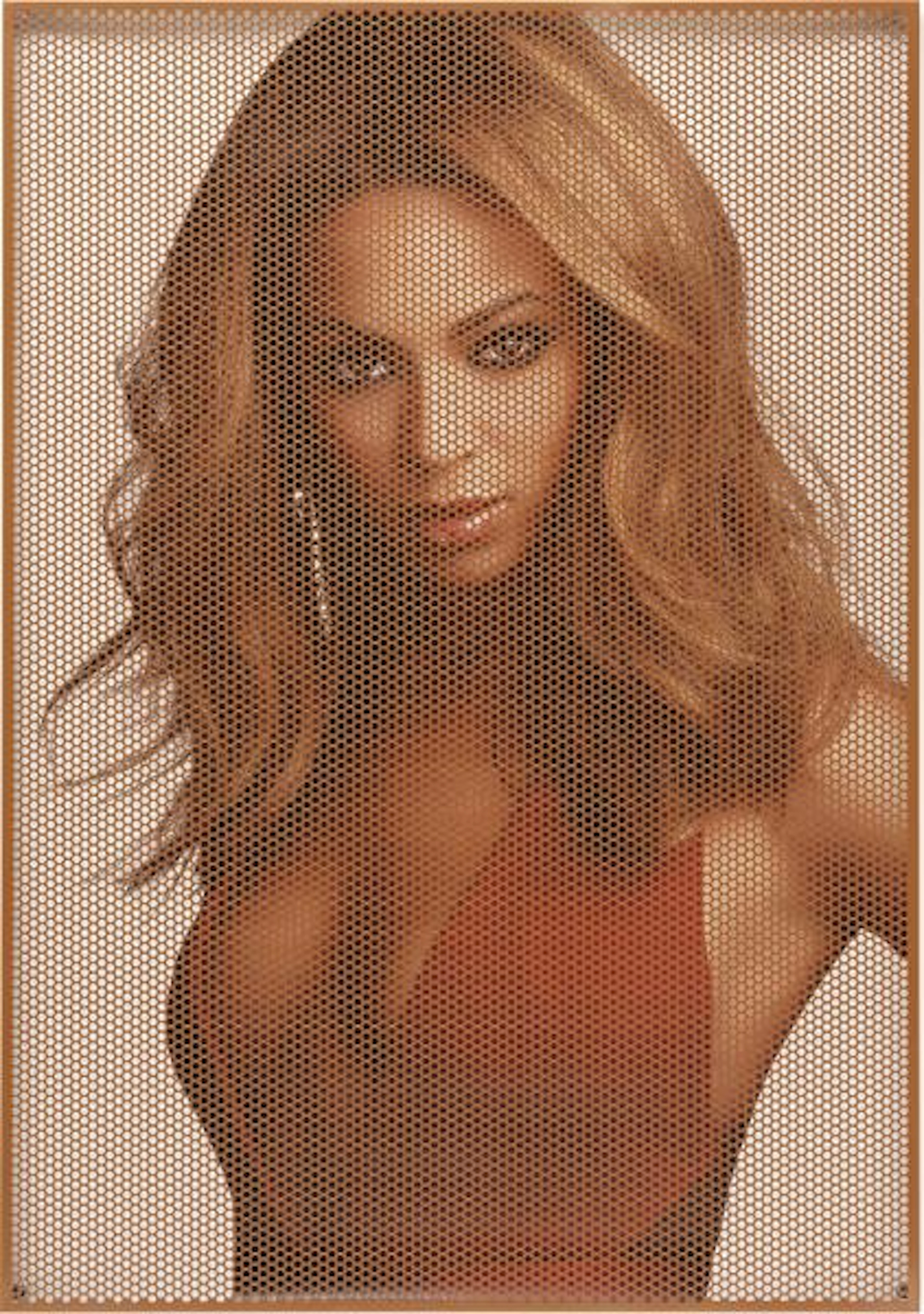 Beyoncé Painting (RAL 8003 - Lehmbraun), 2007 – Johannes Wohnseifer