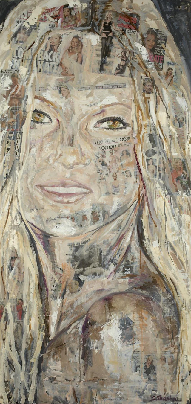 Kate Portrait from the series British Icons, 2008 – Sandra Shashou