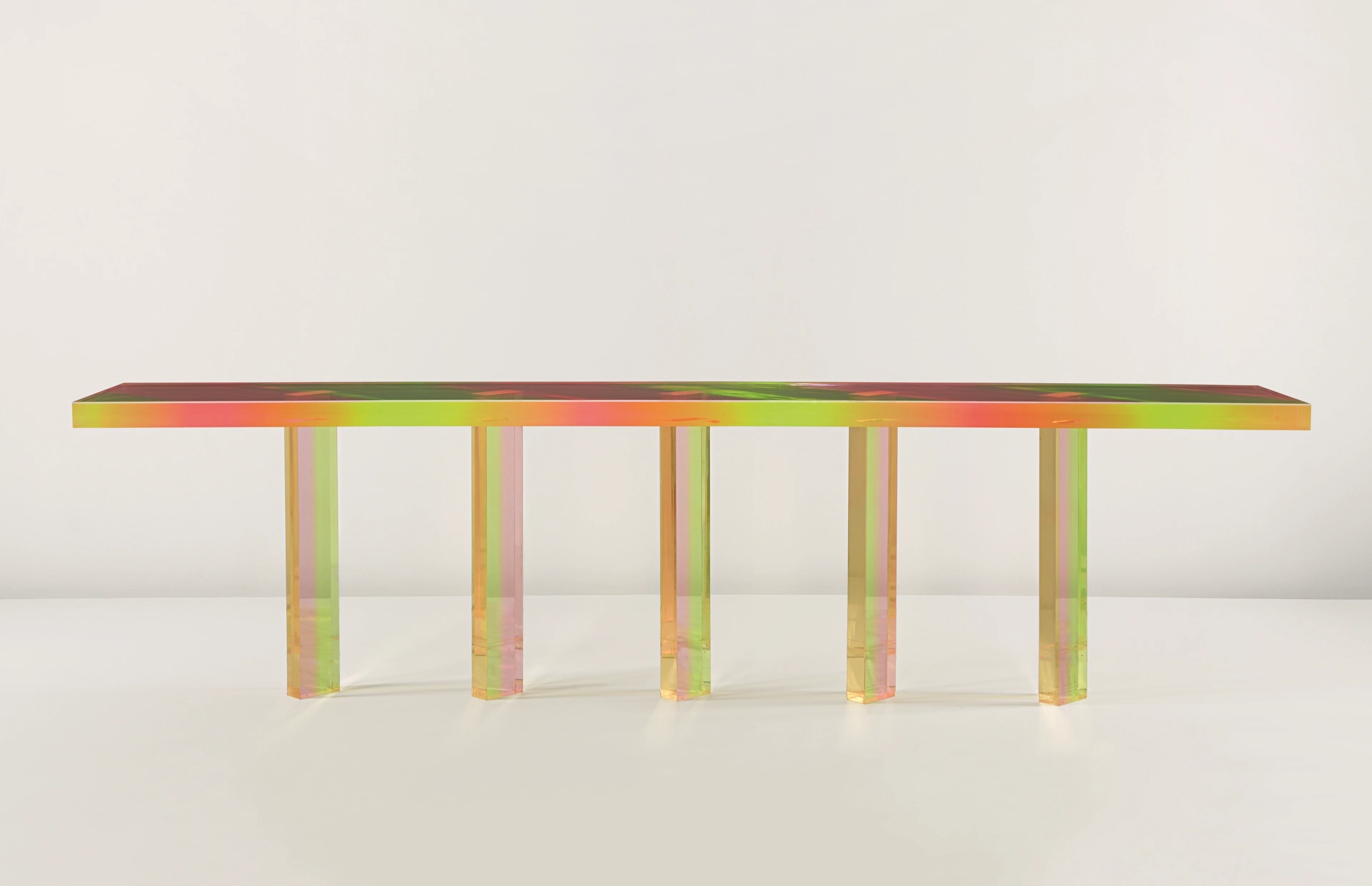 Unique table, from the Tachibana restaurant, Shinagawa, Tokyo, 1991 – Shiro Kuramata